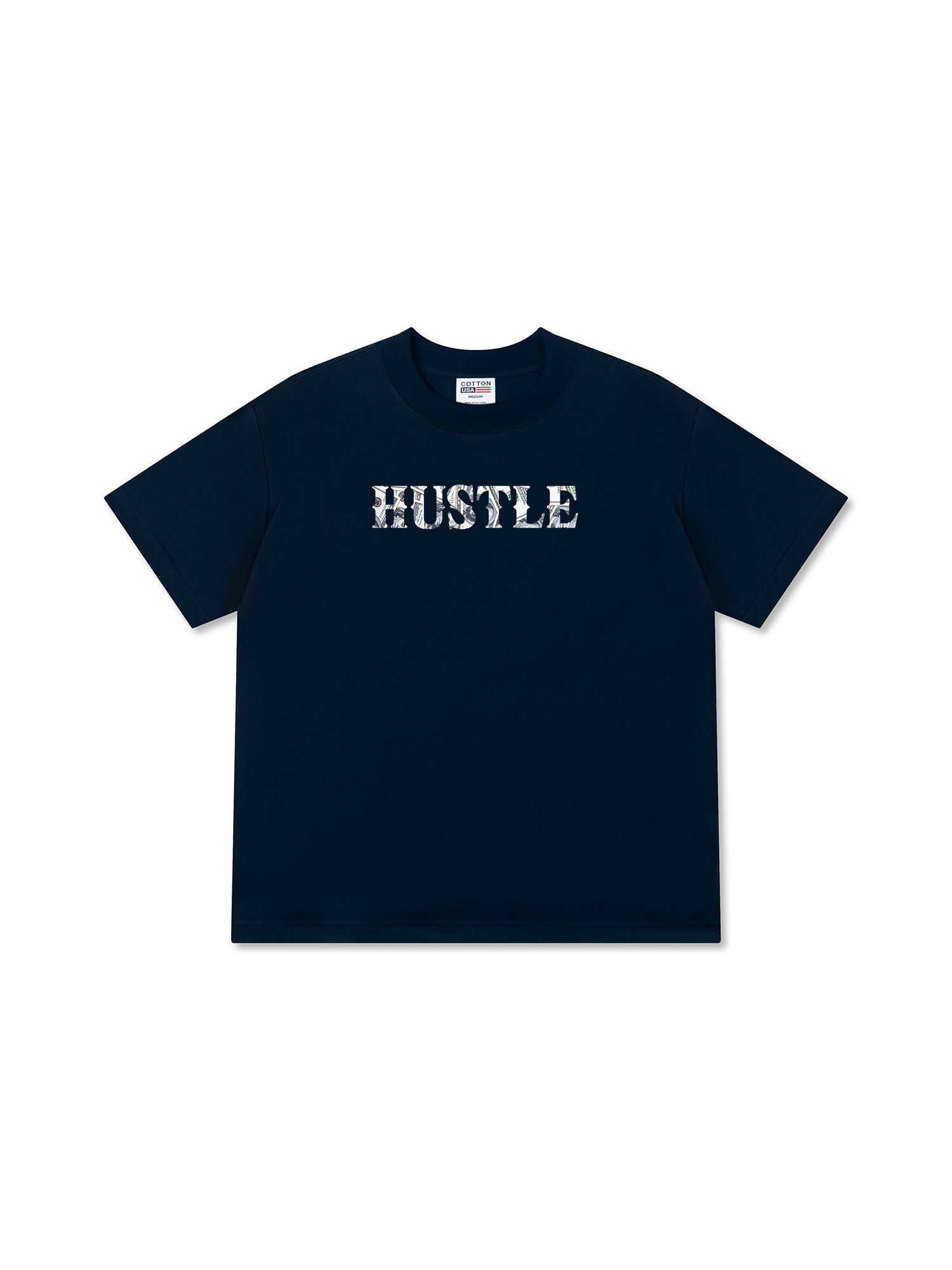 Áo Thun Relaxed Fit Money Background Hustle