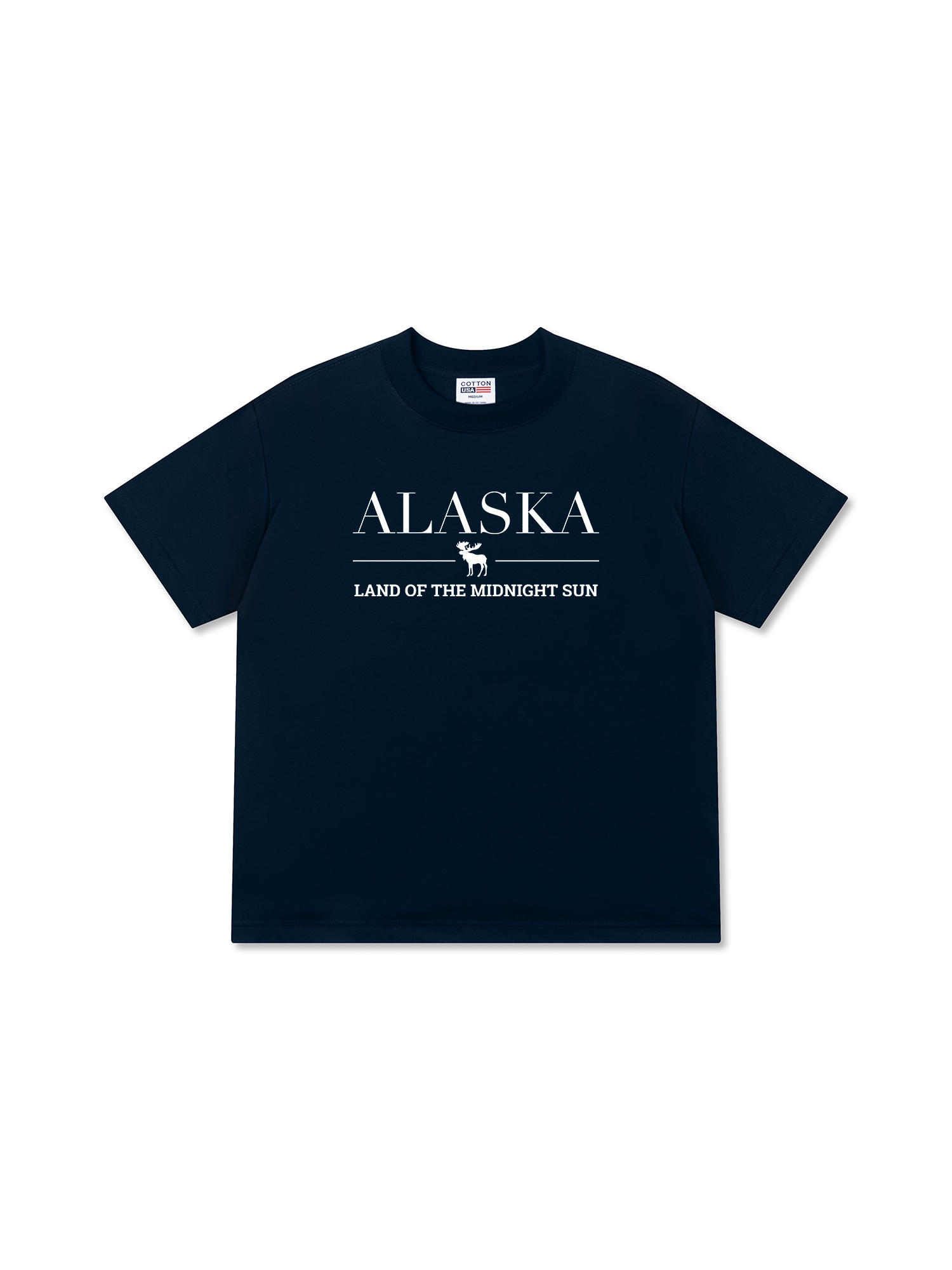 Áo Thun Relaxed Fit City Alaska Land Of The Midnight Sun