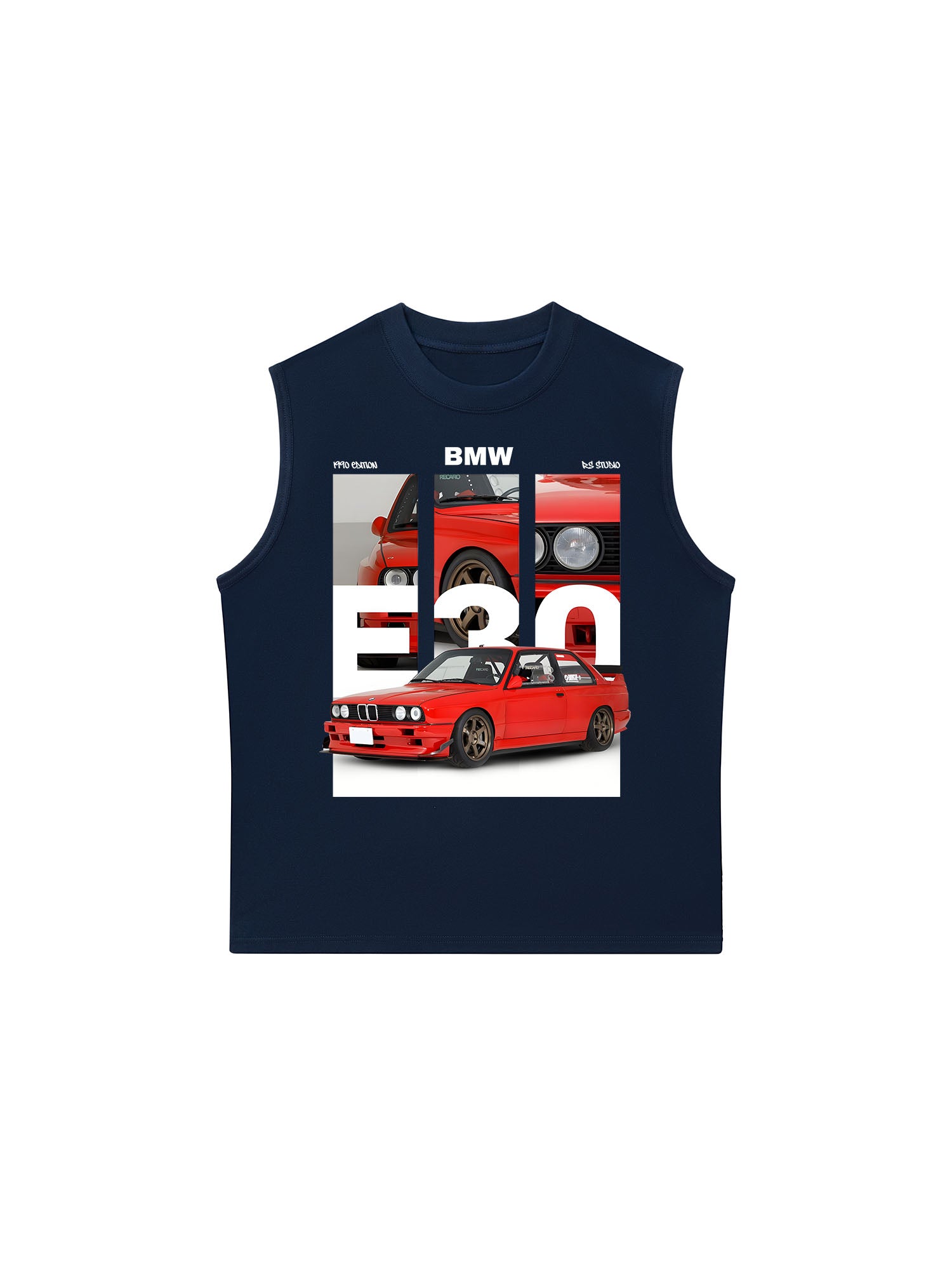 Áo Ba Lỗ Relaxed Fit BMW 1990 Edition