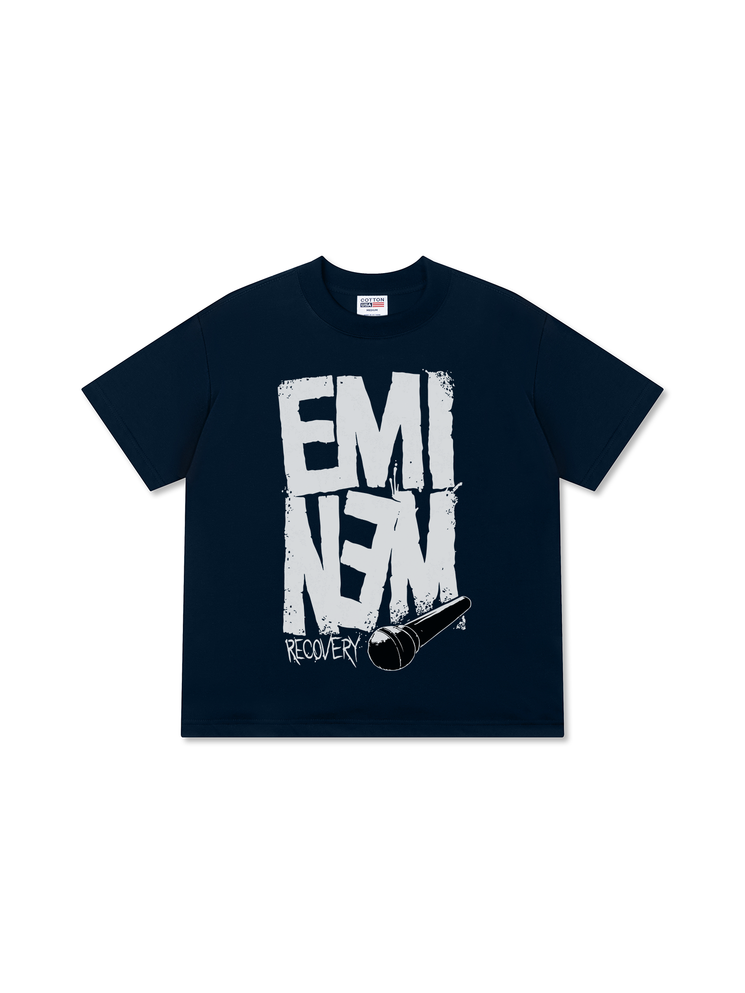 Áo Thun Relaxed Fit Rapper Eminem Recovery