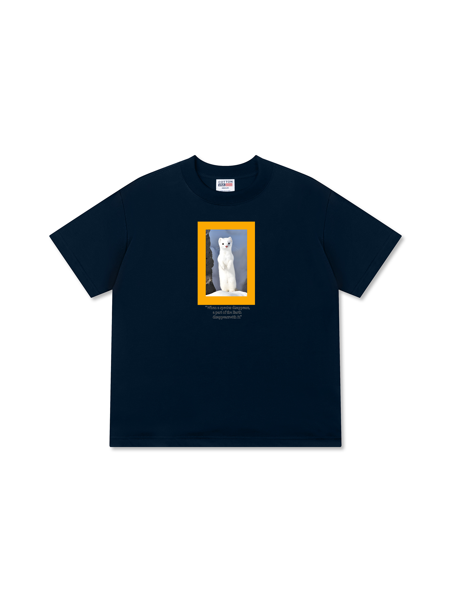 Áo Thun Relaxed Fit Wild Life When A Species Disappears