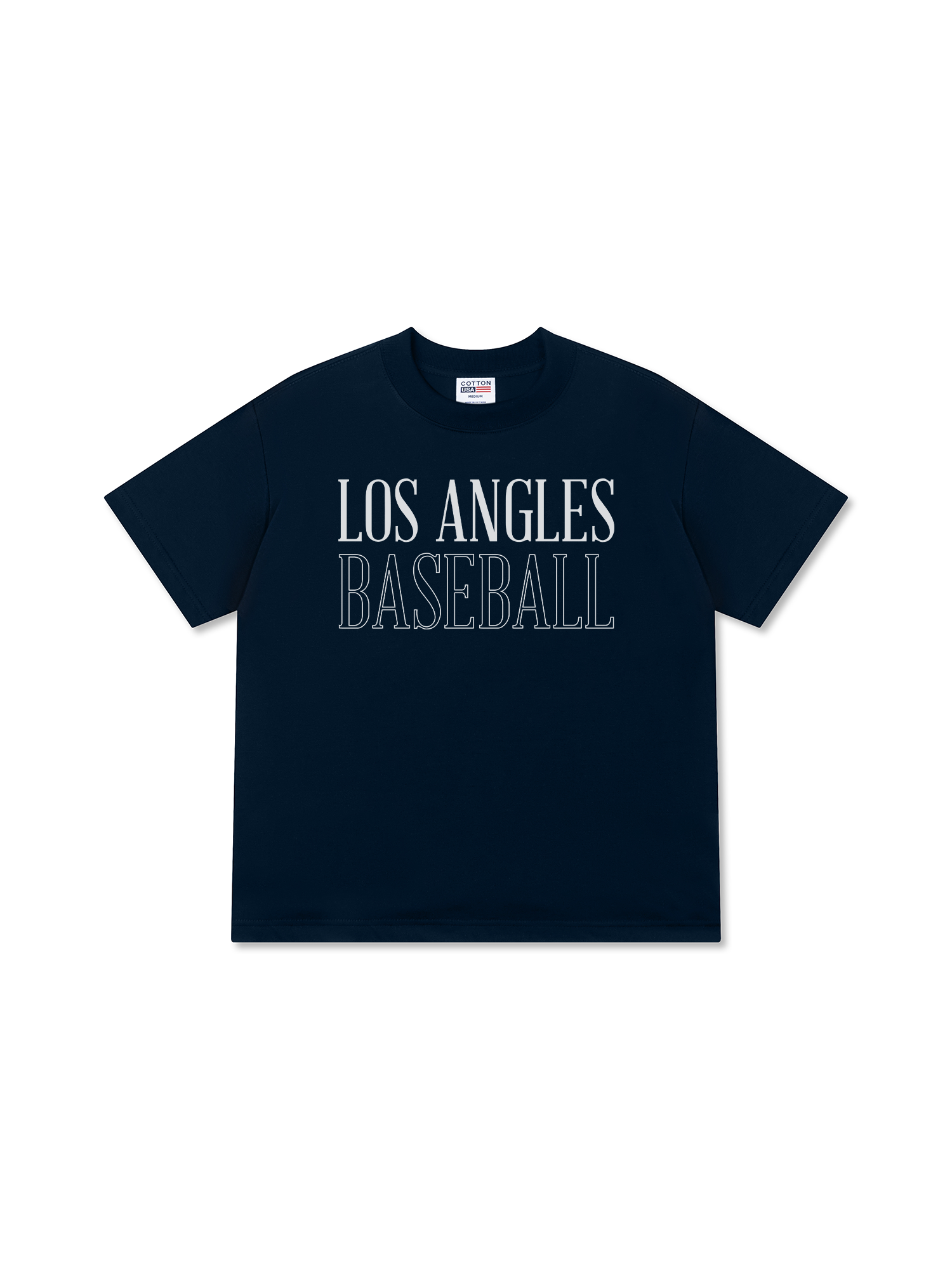 Áo Thun Relaxed Fit Baseball Basic Los Angles