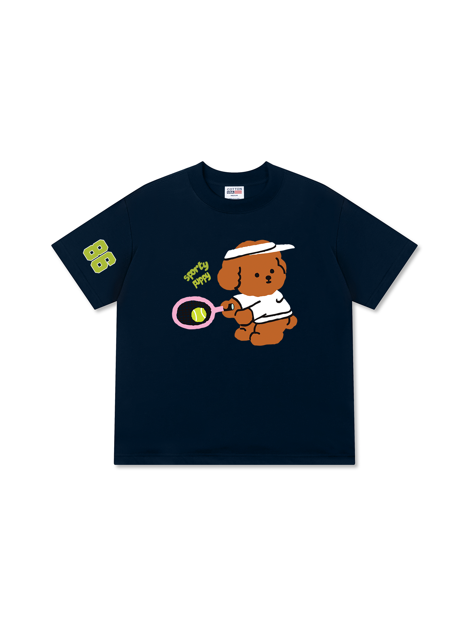 Áo Thun Relaxed Fit Soft Paw Sporty Puppy