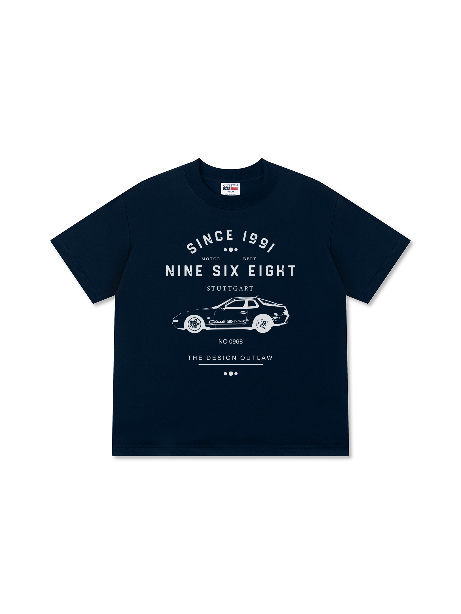 Áo Thun Relaxed Fit Porsche Nine Six Eight