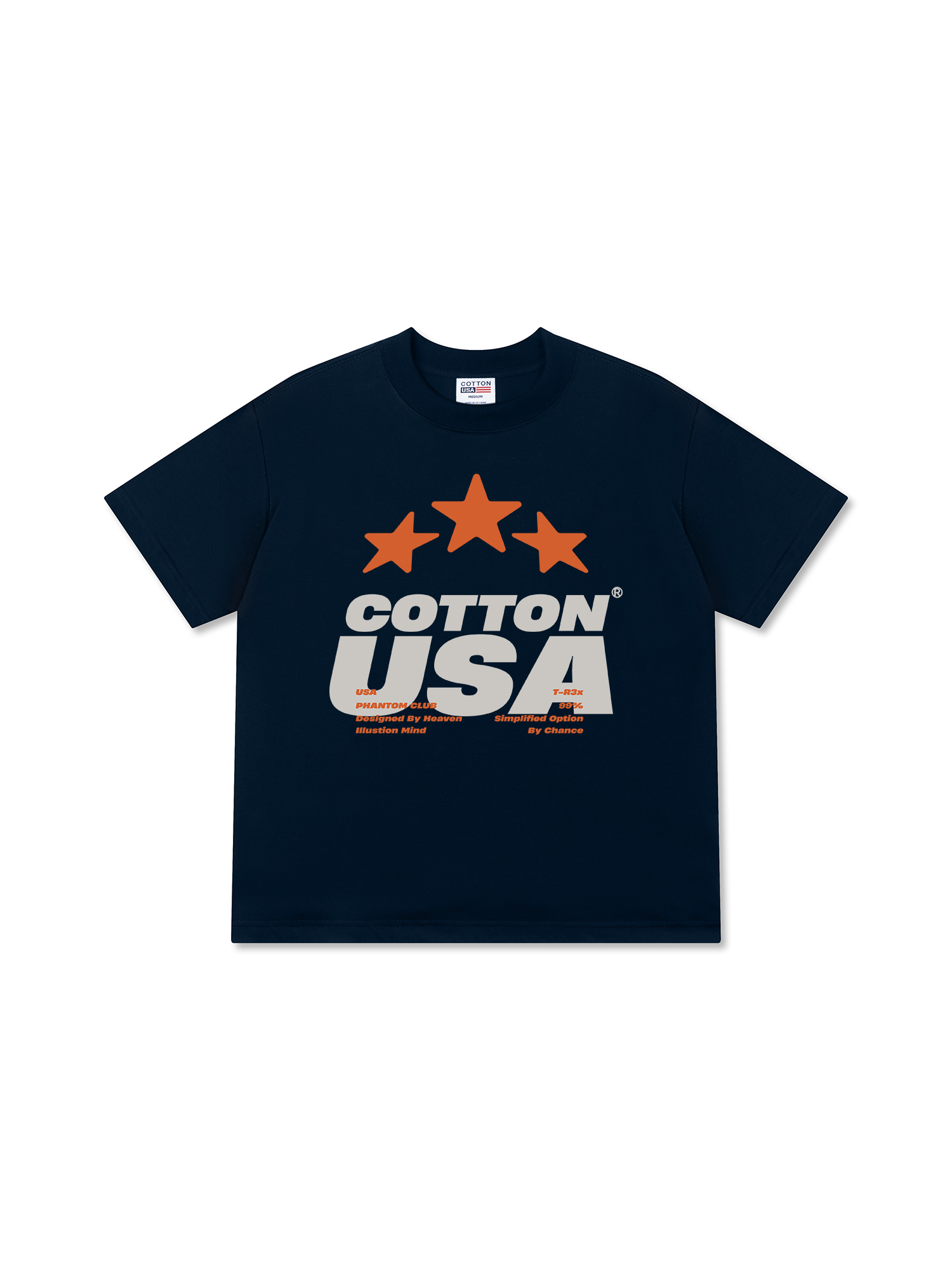 Áo Thun Relaxed Fit USA Fliction Star