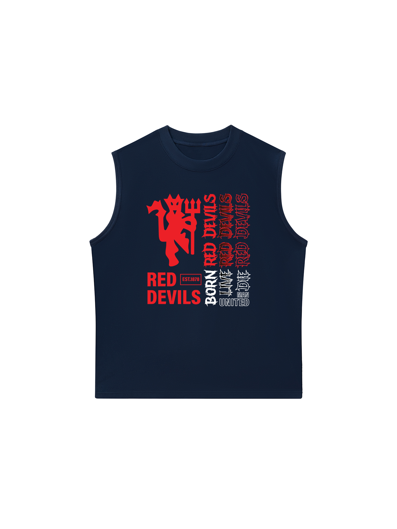 Áo Ba Lỗ Relaxed Fit Red Devils EST 1878