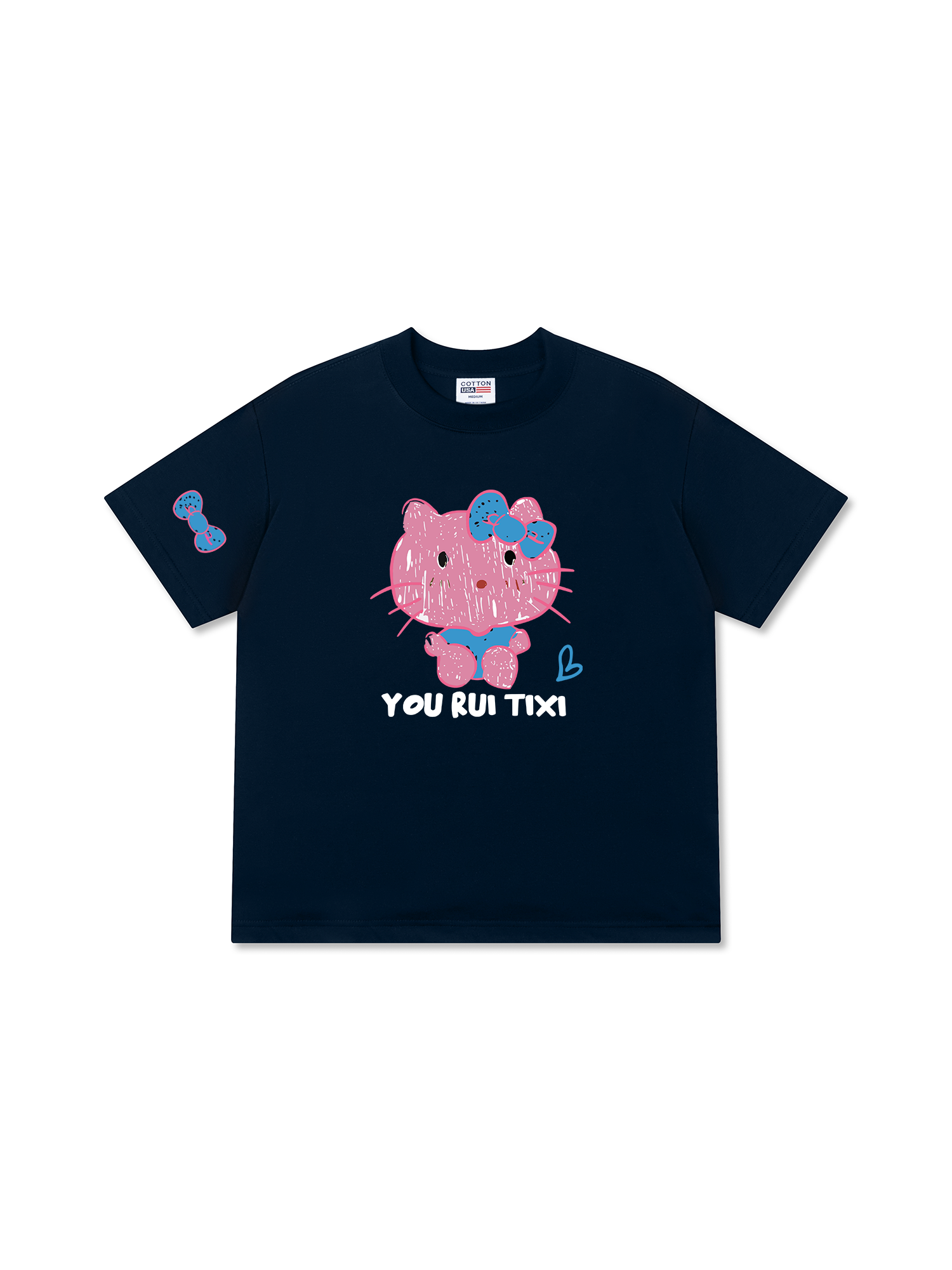 Áo Thun Relaxed Fit Soft Paw You Rui Tixi