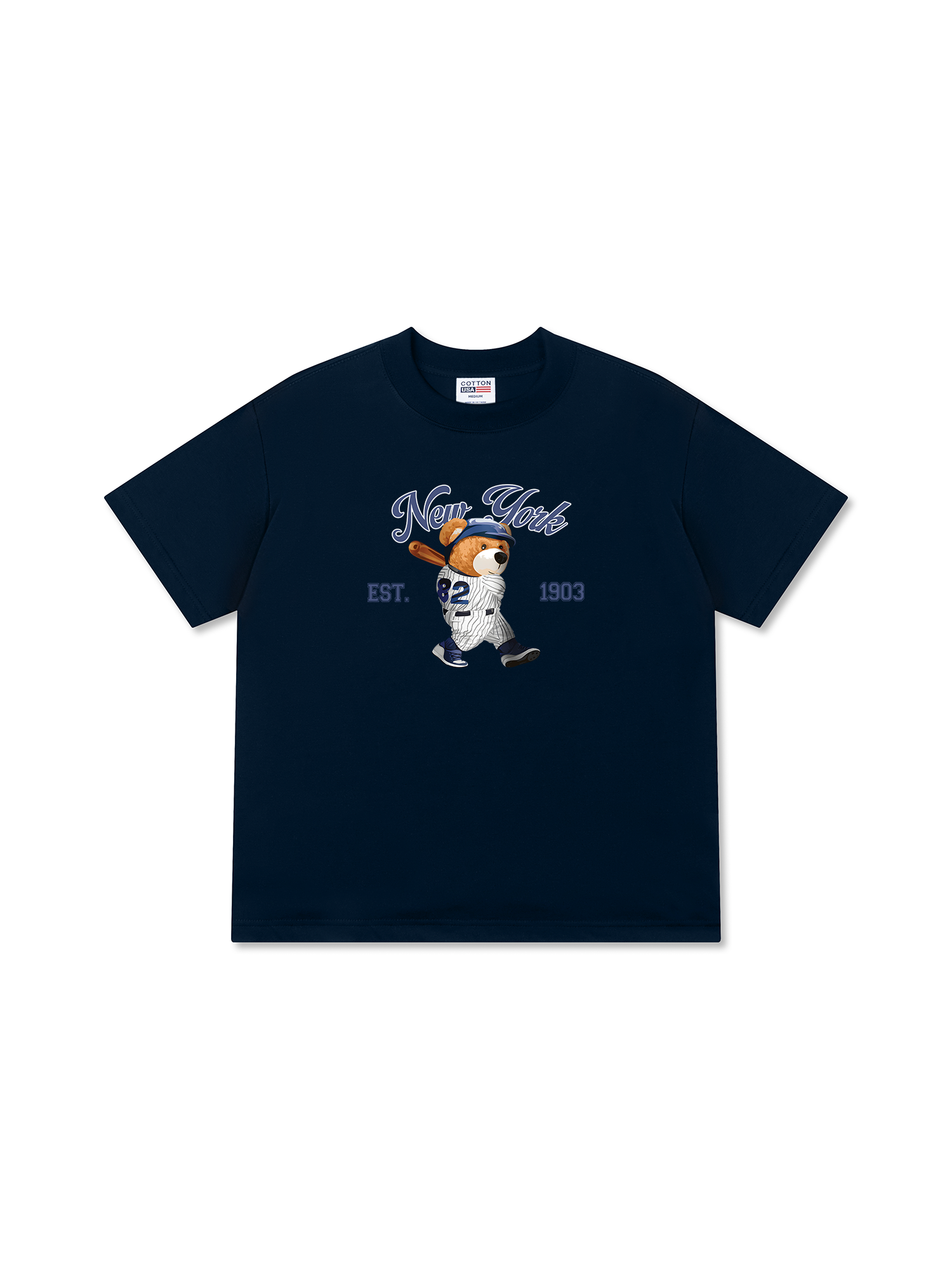 Áo Thun Relaxed Fit New York Baseball