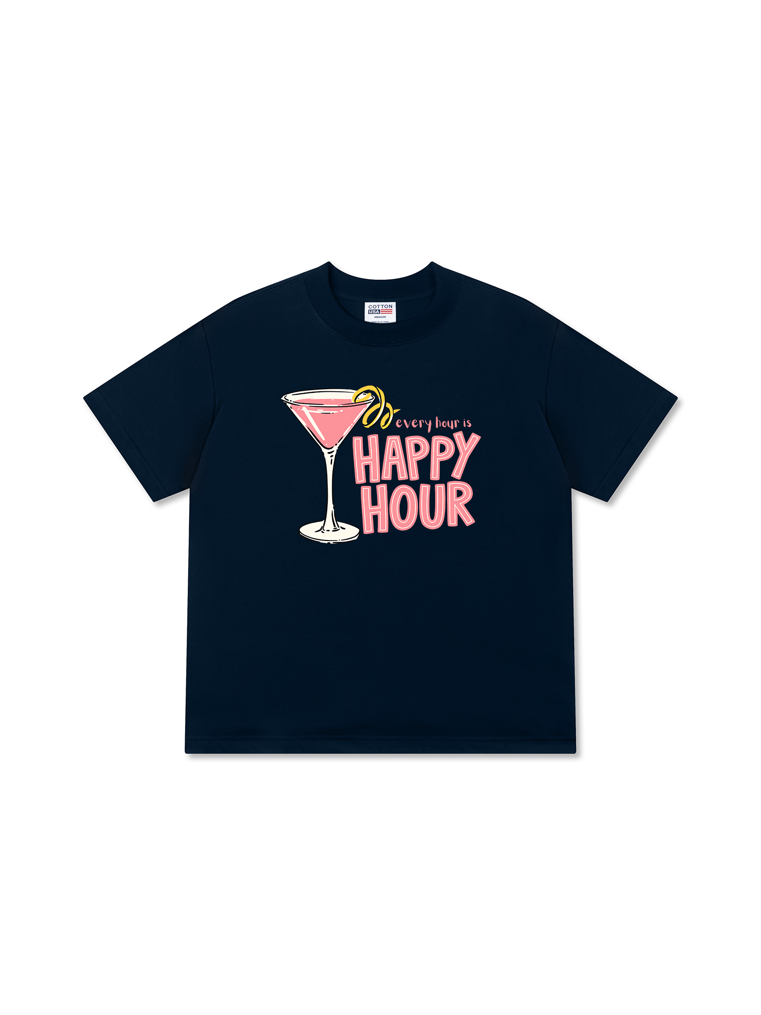 Áo Thun Relaxed Fit Happy Hour