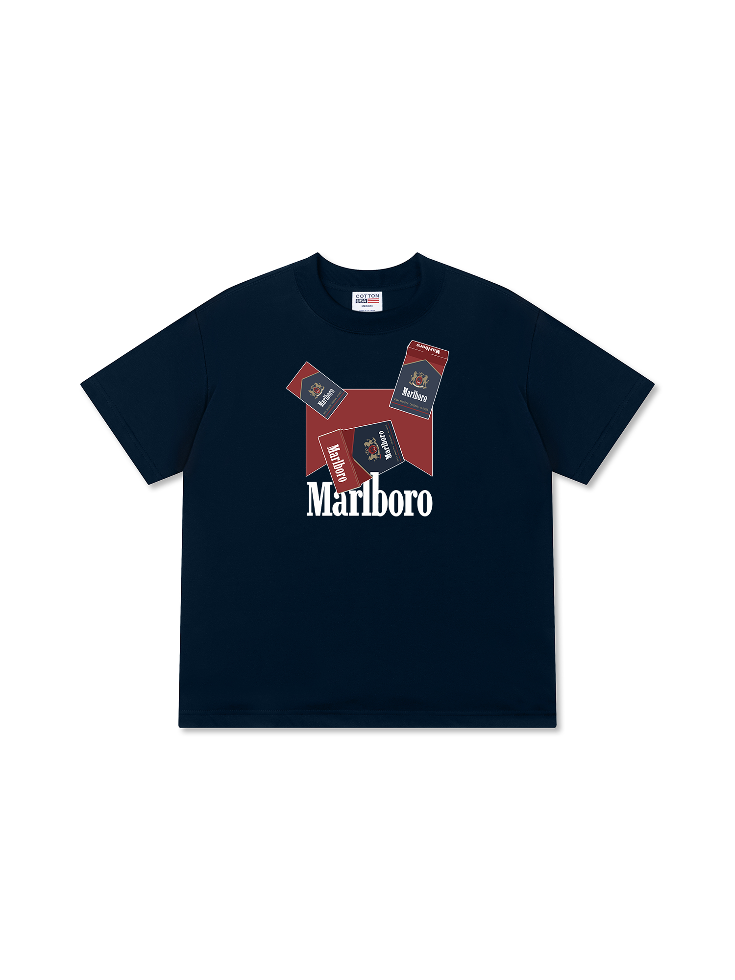 Áo Thun Relaxed Fit Marlboro Rich Smooth Logo