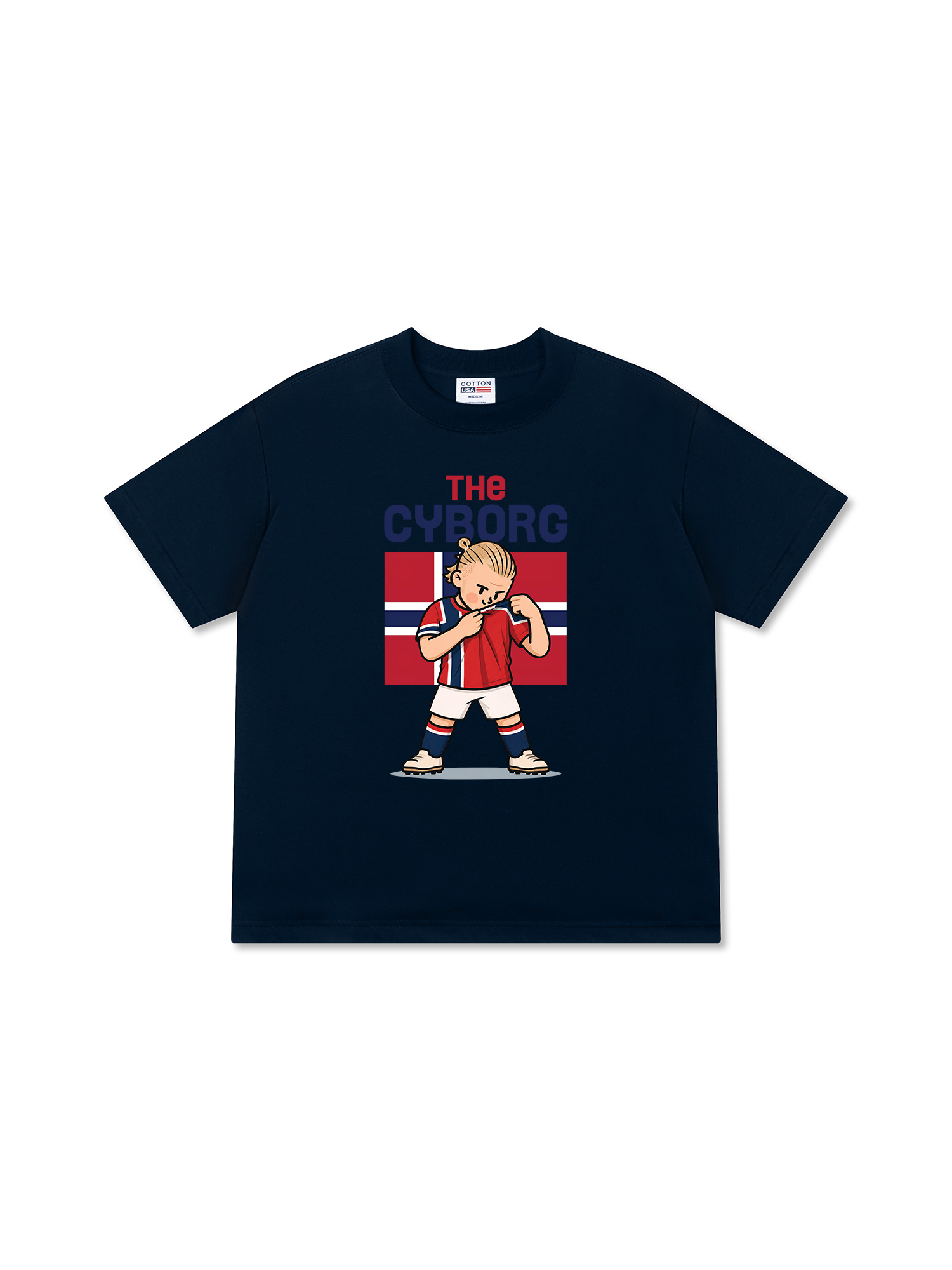 Áo Thun Relaxed Fit Soccer The CYBORG