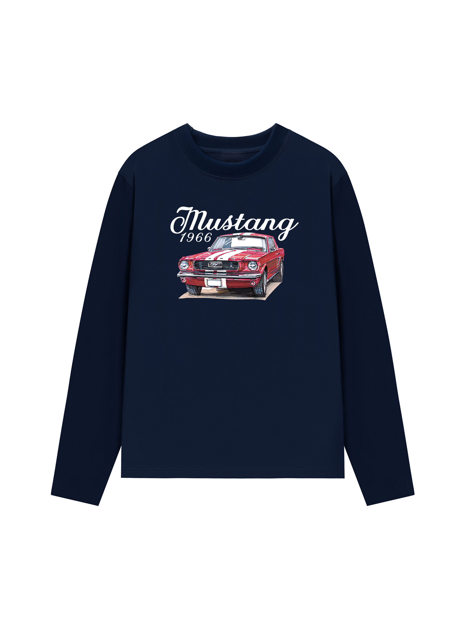 Áo Thun Dài Tay Ford Mustang 1966