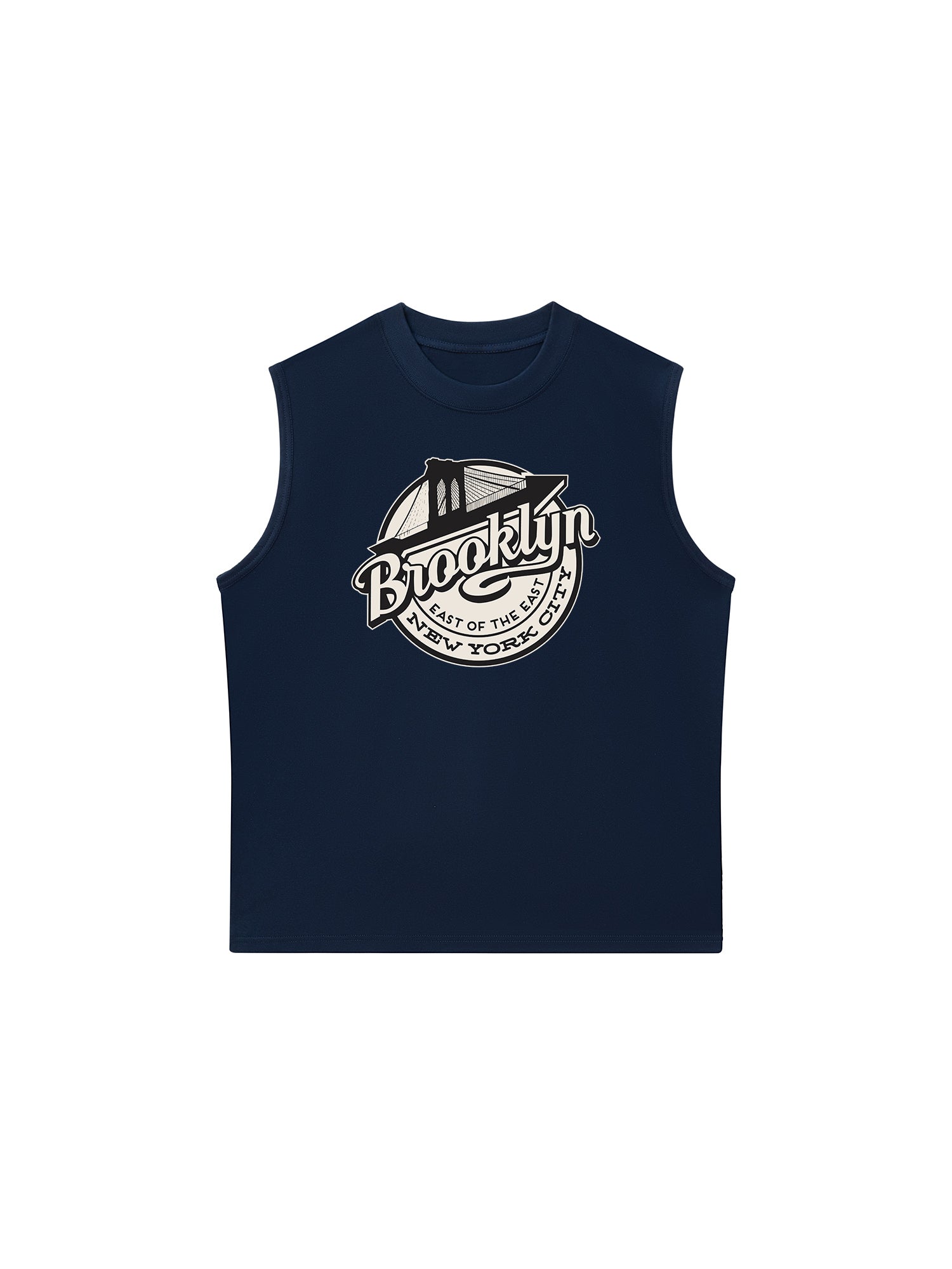 Áo Ba Lỗ Relaxed Fit USA Brooklyn East Of The East