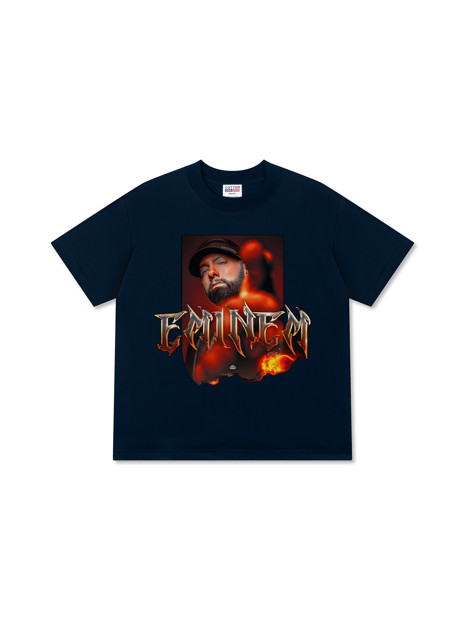 Áo Thun Relaxed Fit Rapper Eminem Inferno