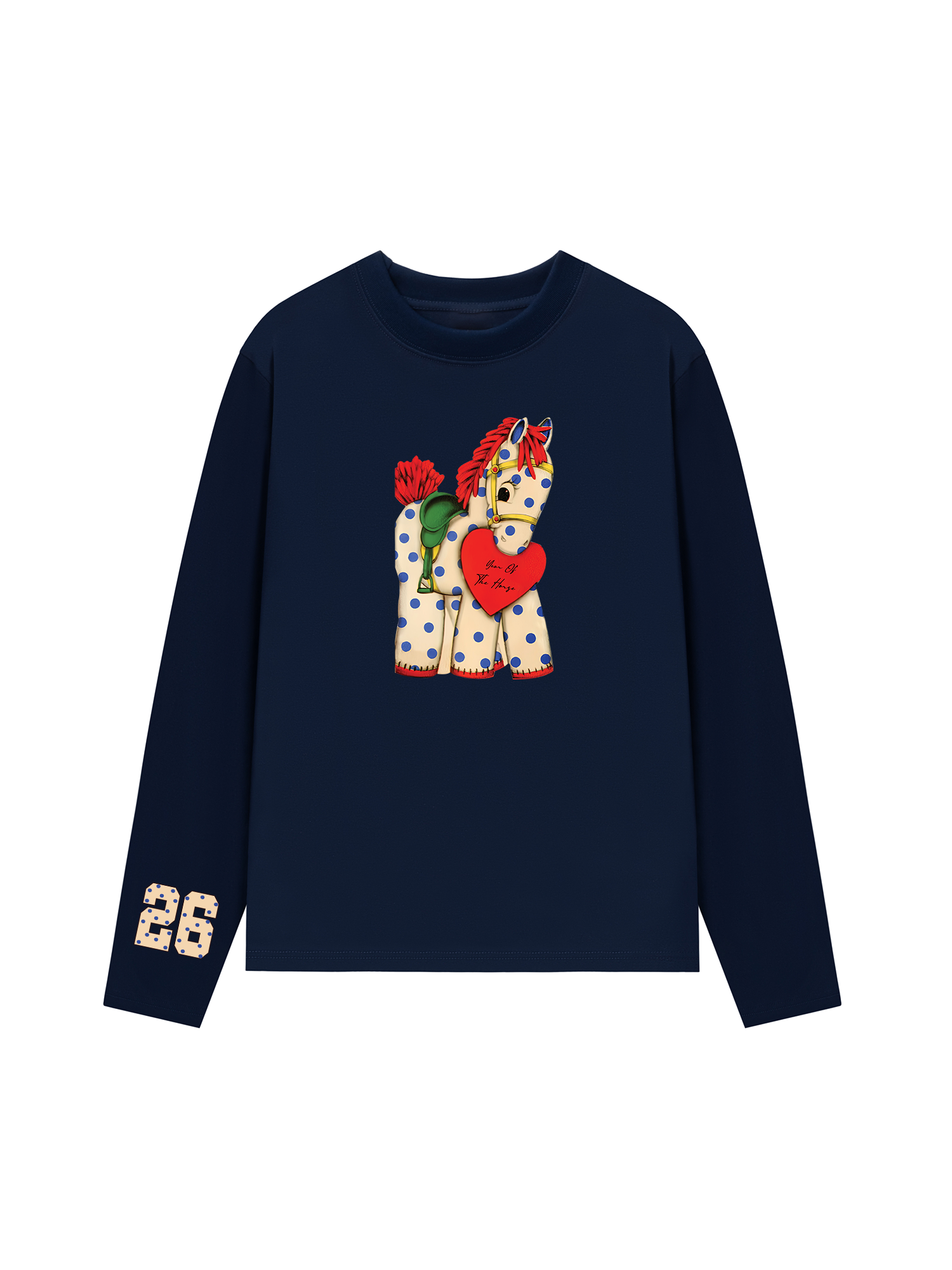 Áo Thun Dài Tay Cute Horse