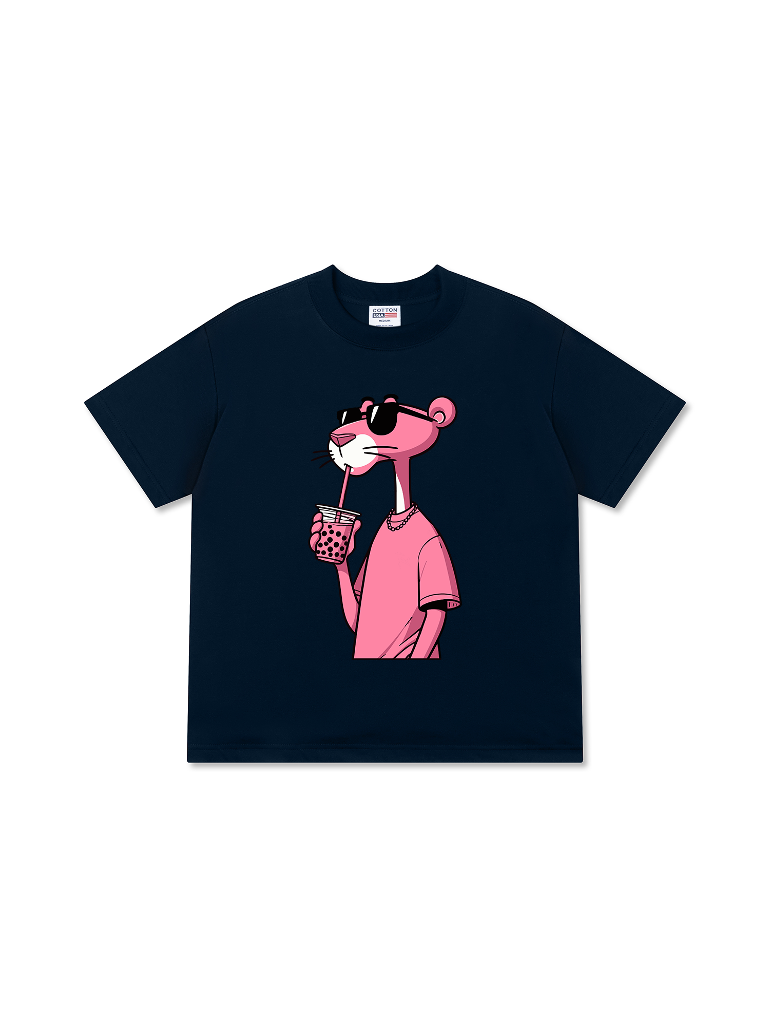 Áo Thun Relaxed Fit Dope Pink Panther