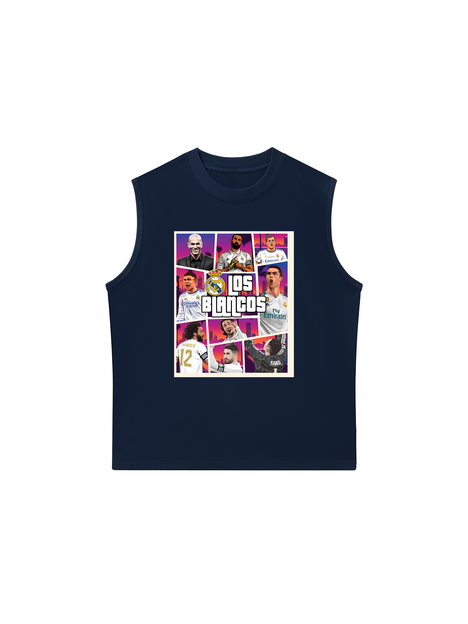 Áo Ba Lỗ Relaxed Fit Real Madrid Losblancos