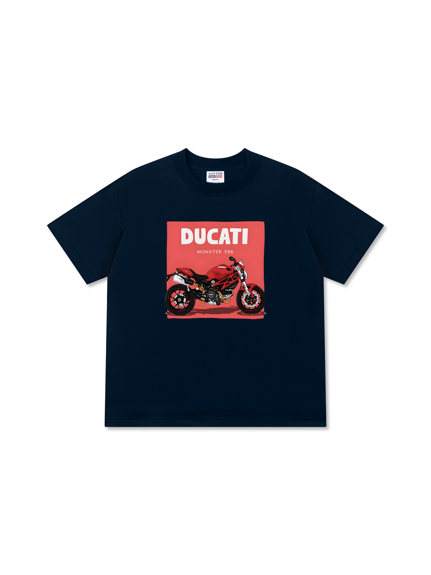 Áo Thun Relaxed Fit Motorcycles Ducati Monster 796