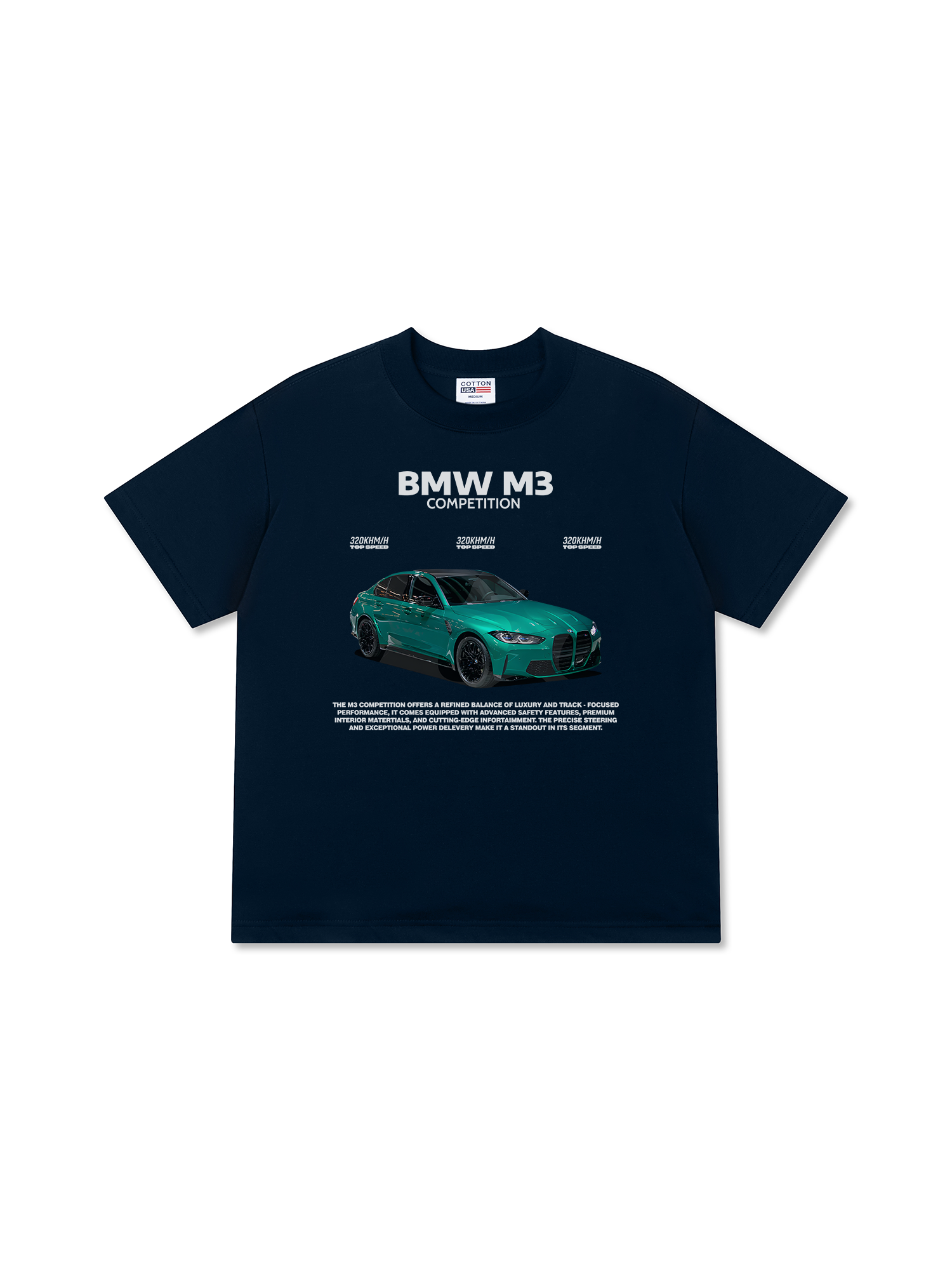 Áo Thun Relaxed Fit BMW M3 Competition