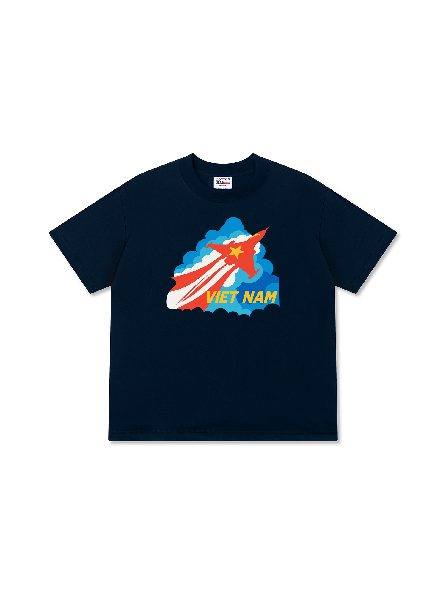 Áo Thun Relaxed Fit Phi Cơ Giải Phóng