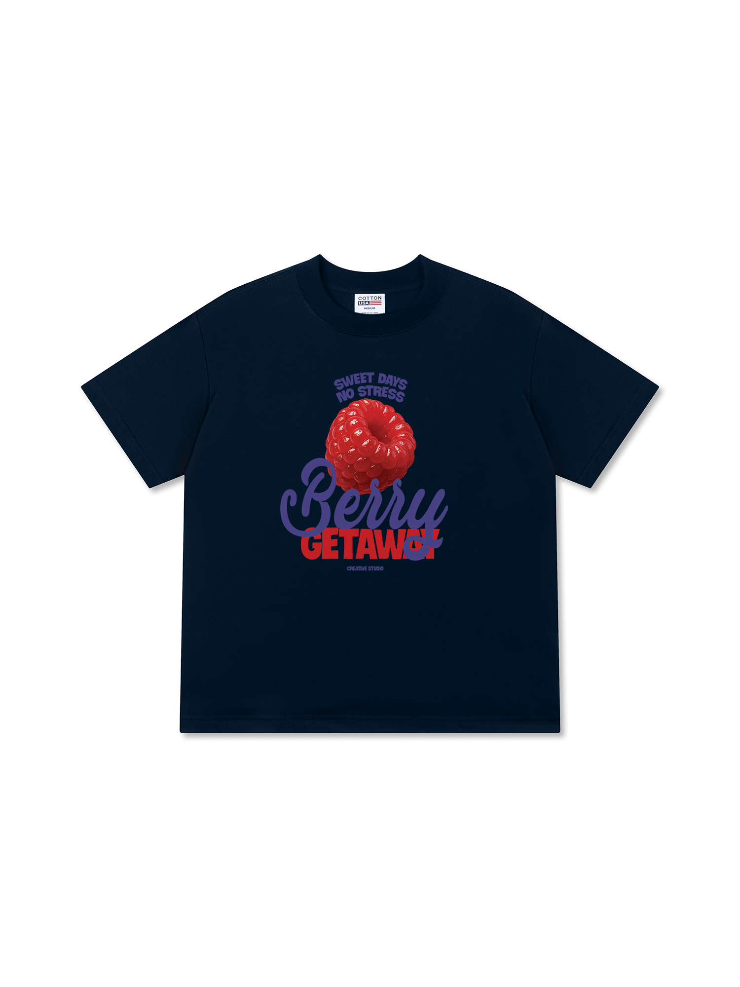 Áo Thun Relaxed Fit Tropical Berry Gateaway