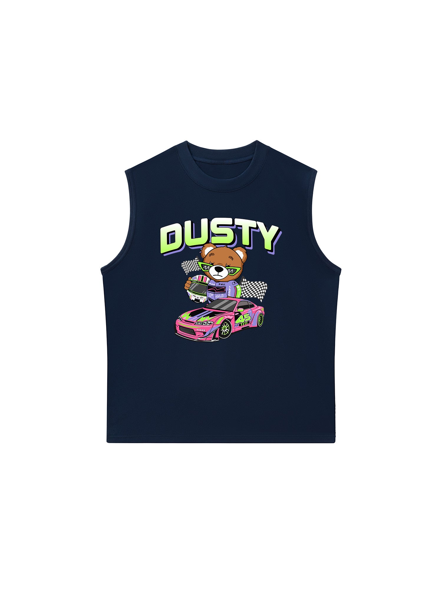 Áo Ba Lỗ Relaxed Fit Dusty Gangz