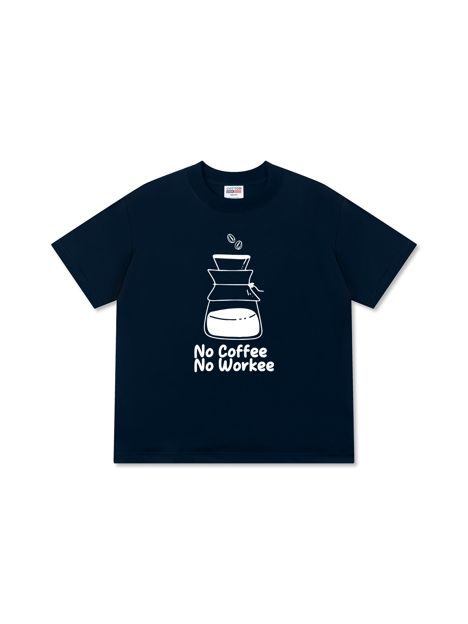 Áo Thun Relaxed Fit Daily Cup No Coffee No Workee