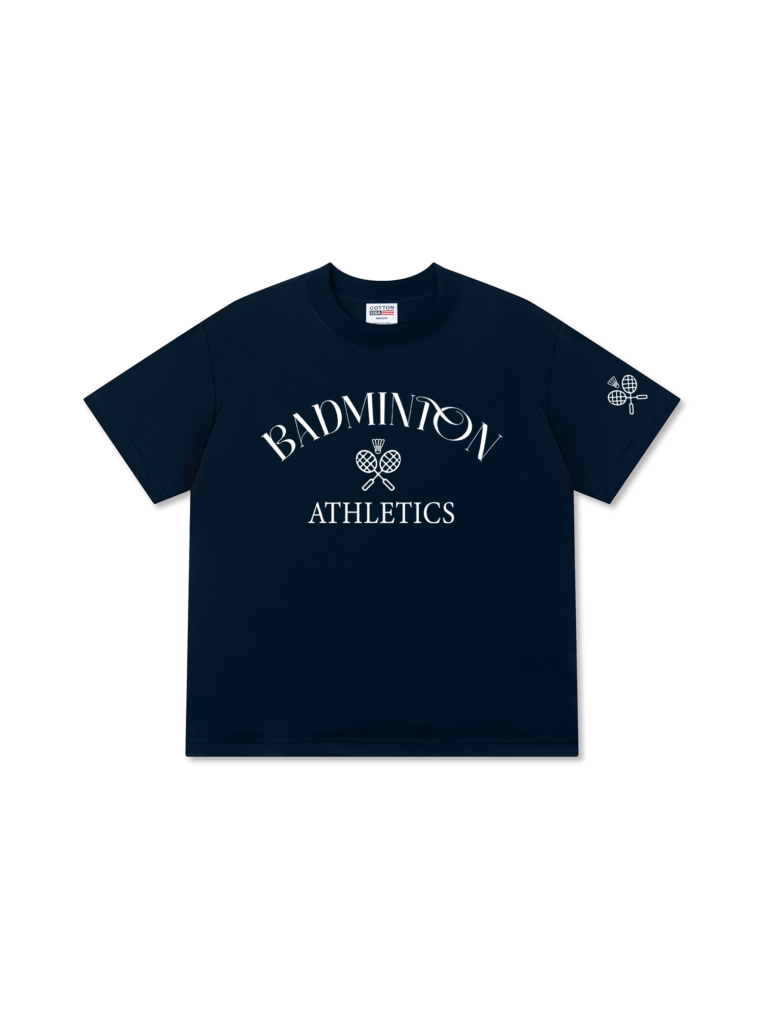 Áo Thun Relaxed Fit Badminton Athletics