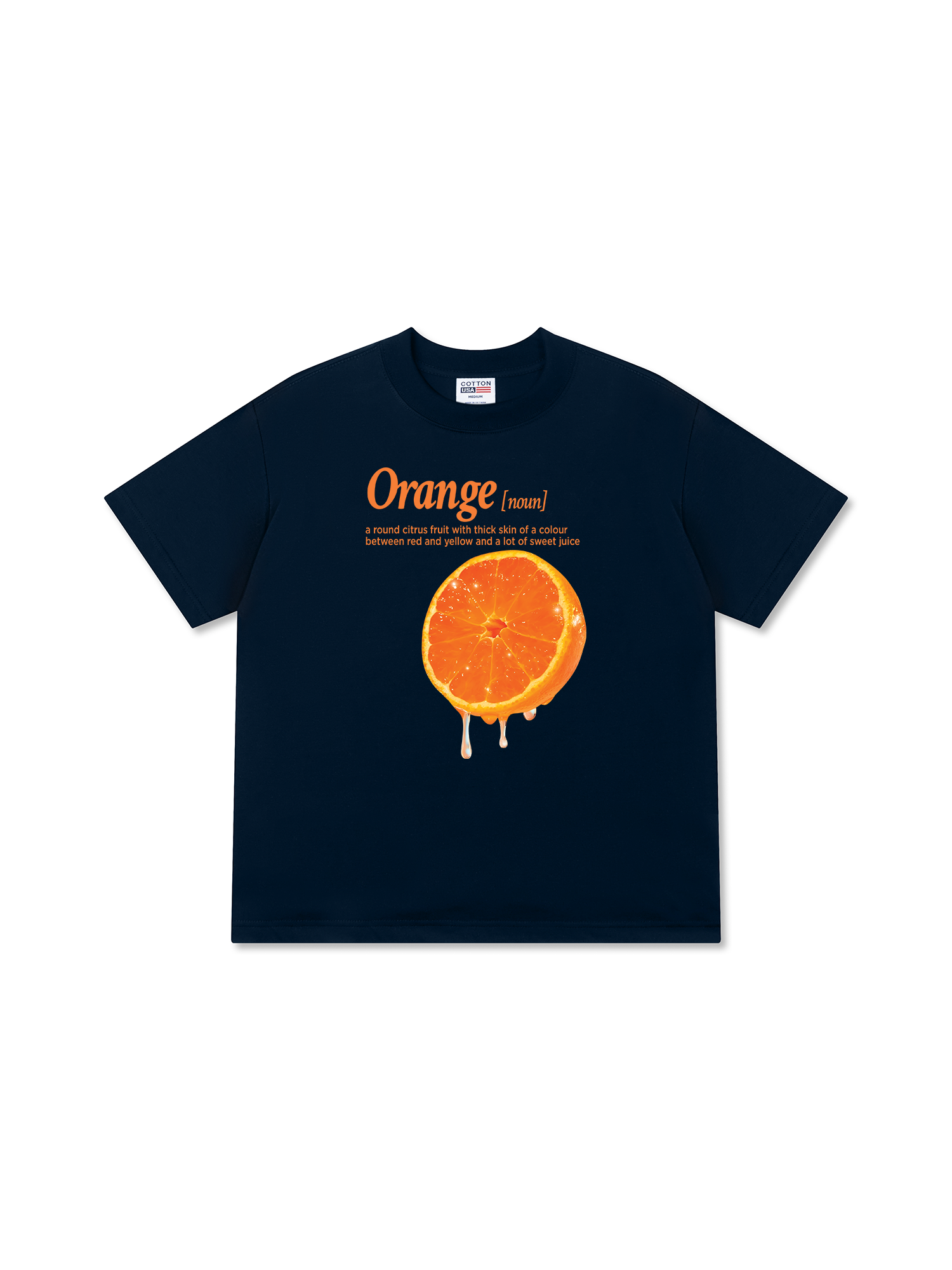 Áo Thun Relaxed Fit Tropical Orange