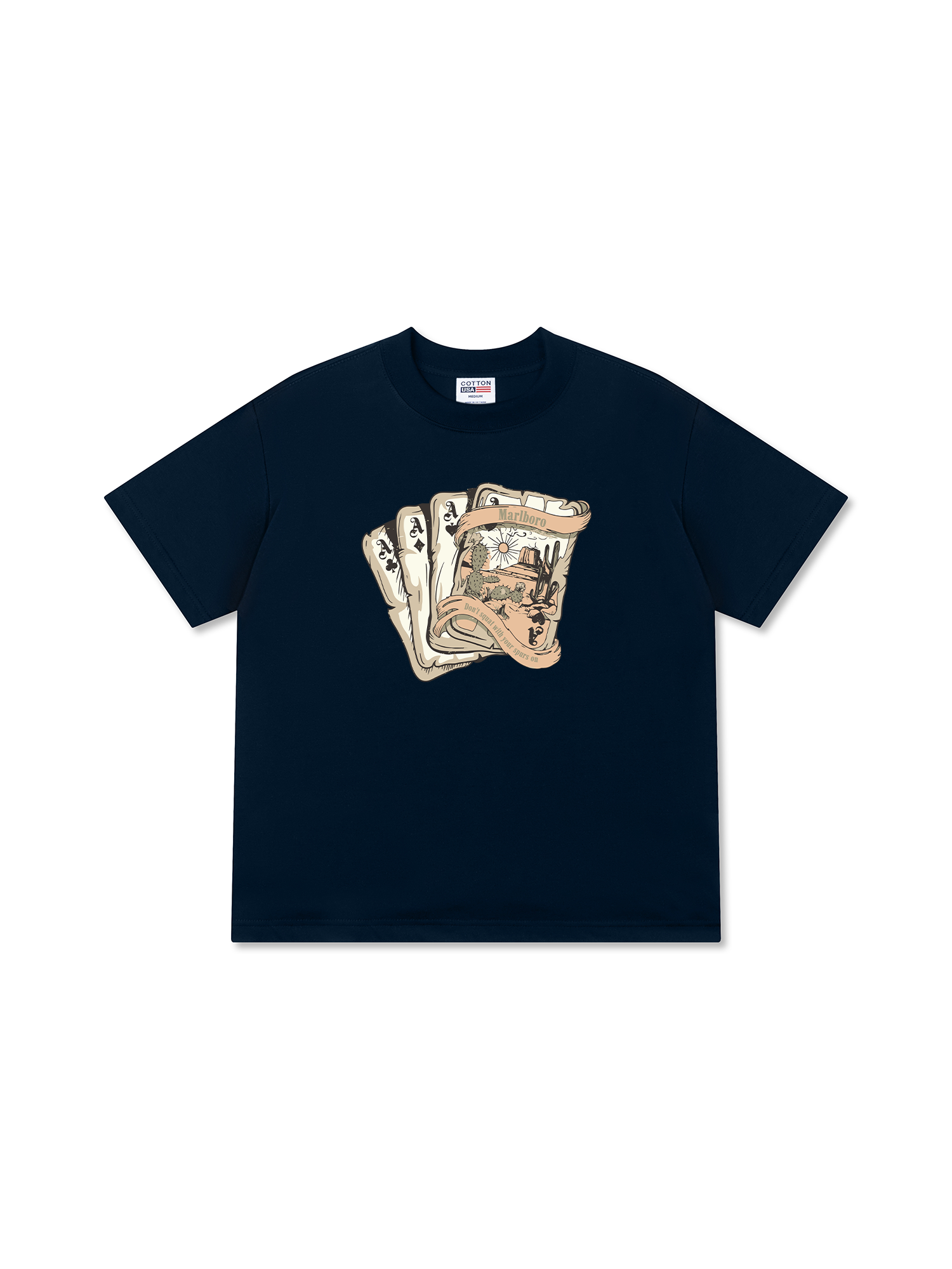 Áo Thun Relaxed Fit Marlboro Don't Squat