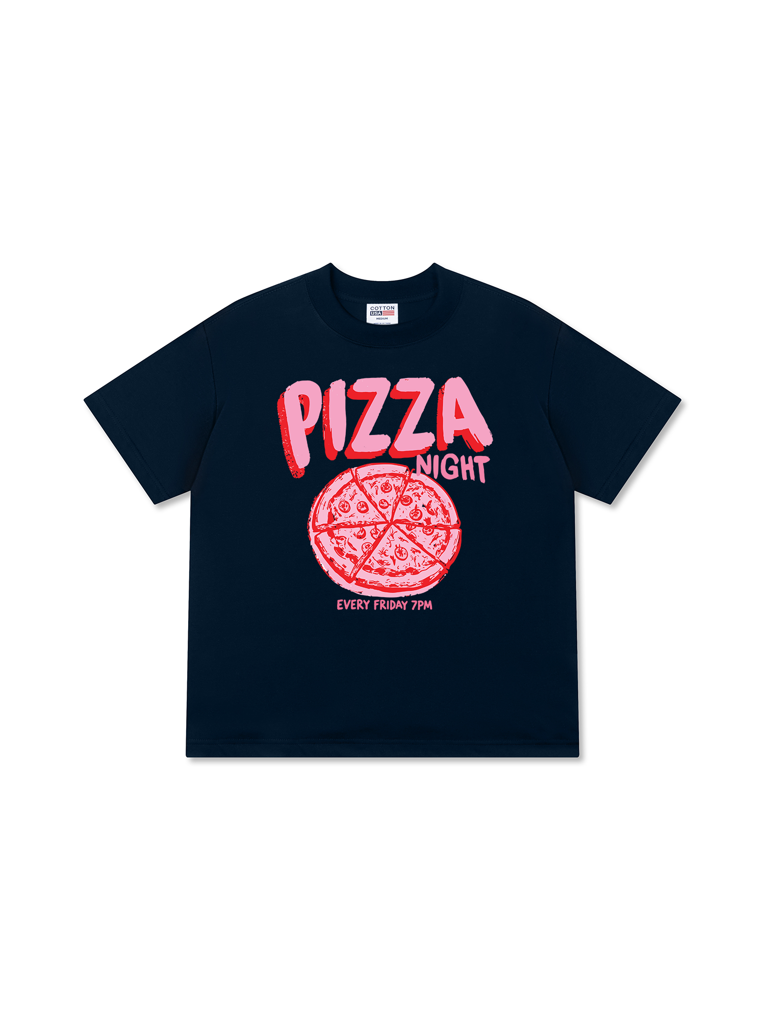 Áo Thun Relaxed Fit Pizza Night