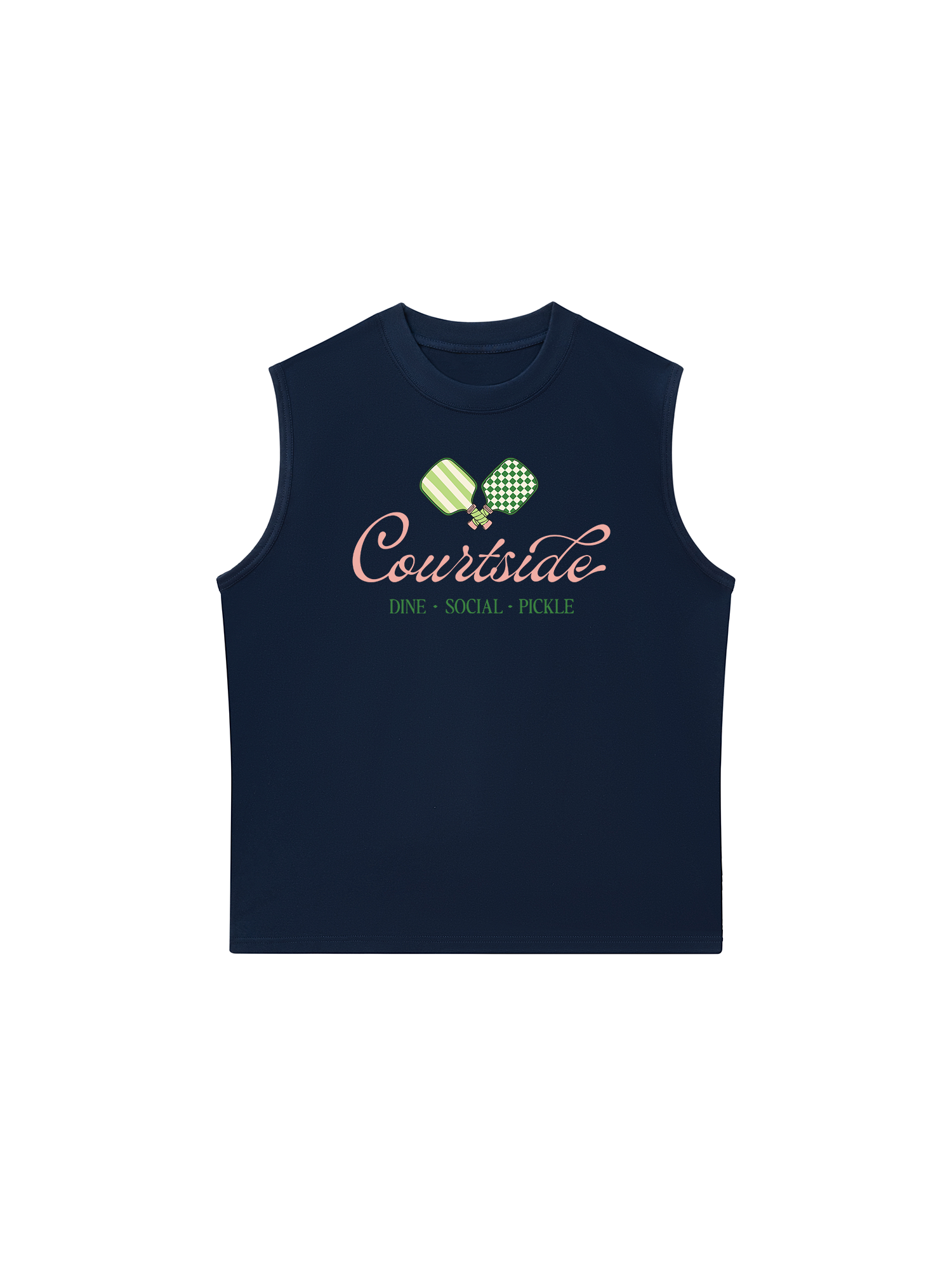 Áo Ba Lỗ Relaxed Fit Pickleball Courtside Dine Social Pickle