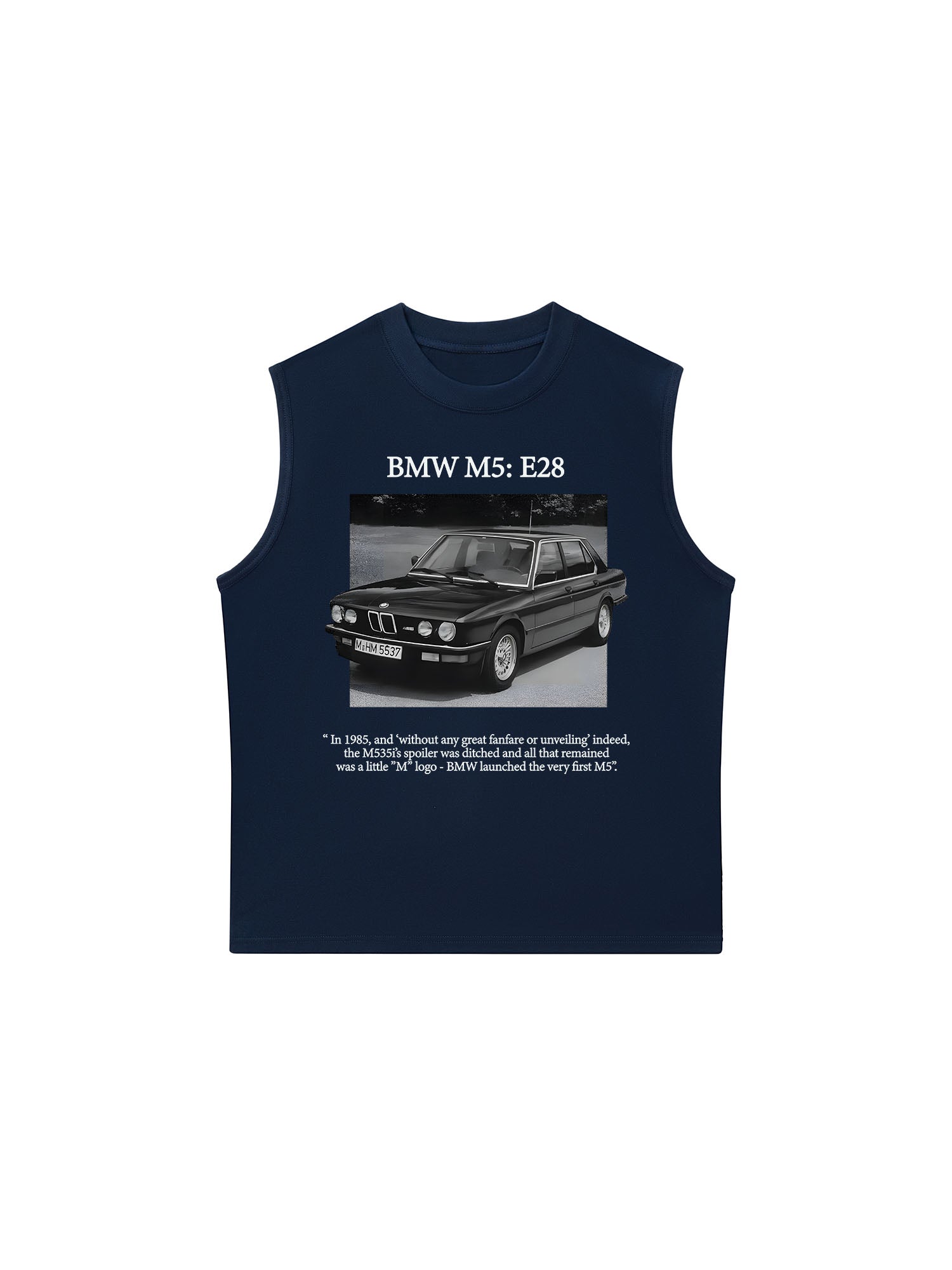 Áo Ba Lỗ Relaxed Fit BMW M5 E28
