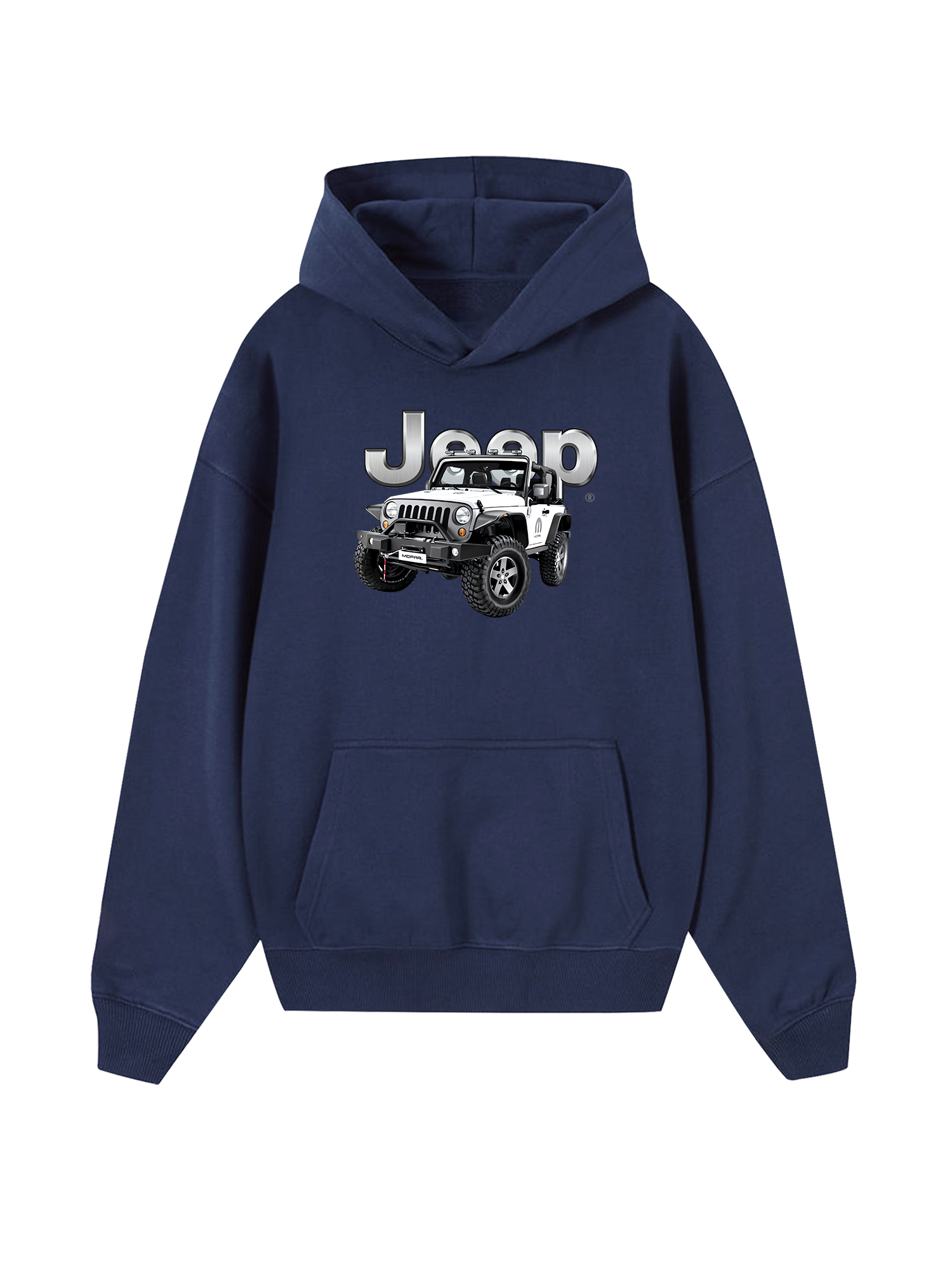 WHITE JEEP Hoodie