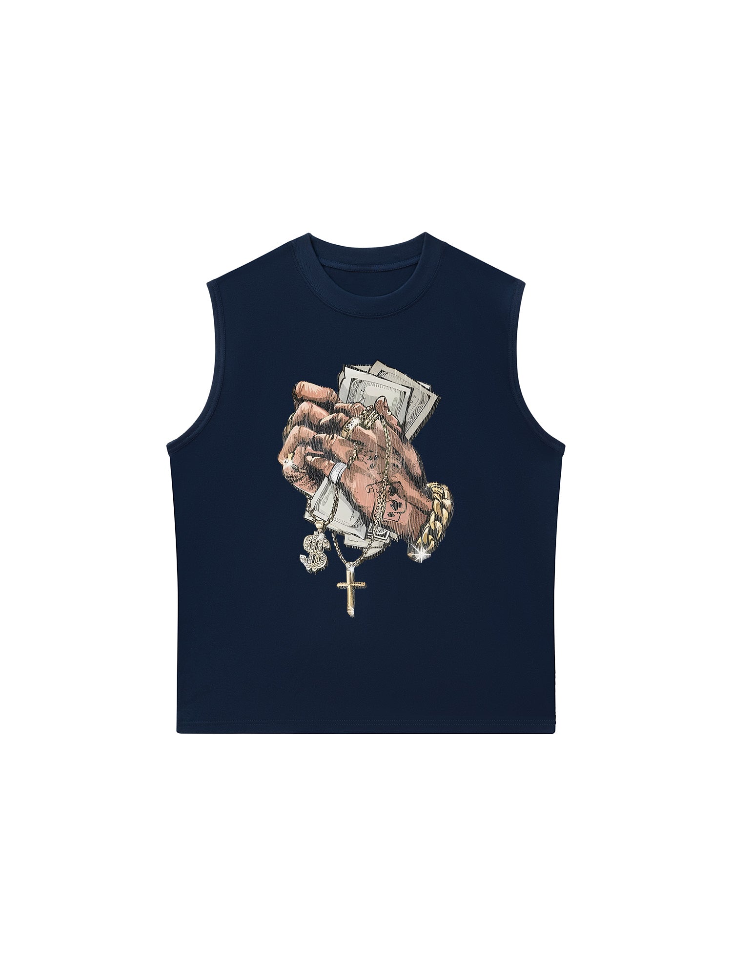 Áo Ba Lỗ Relaxed Fit Money Your Dream