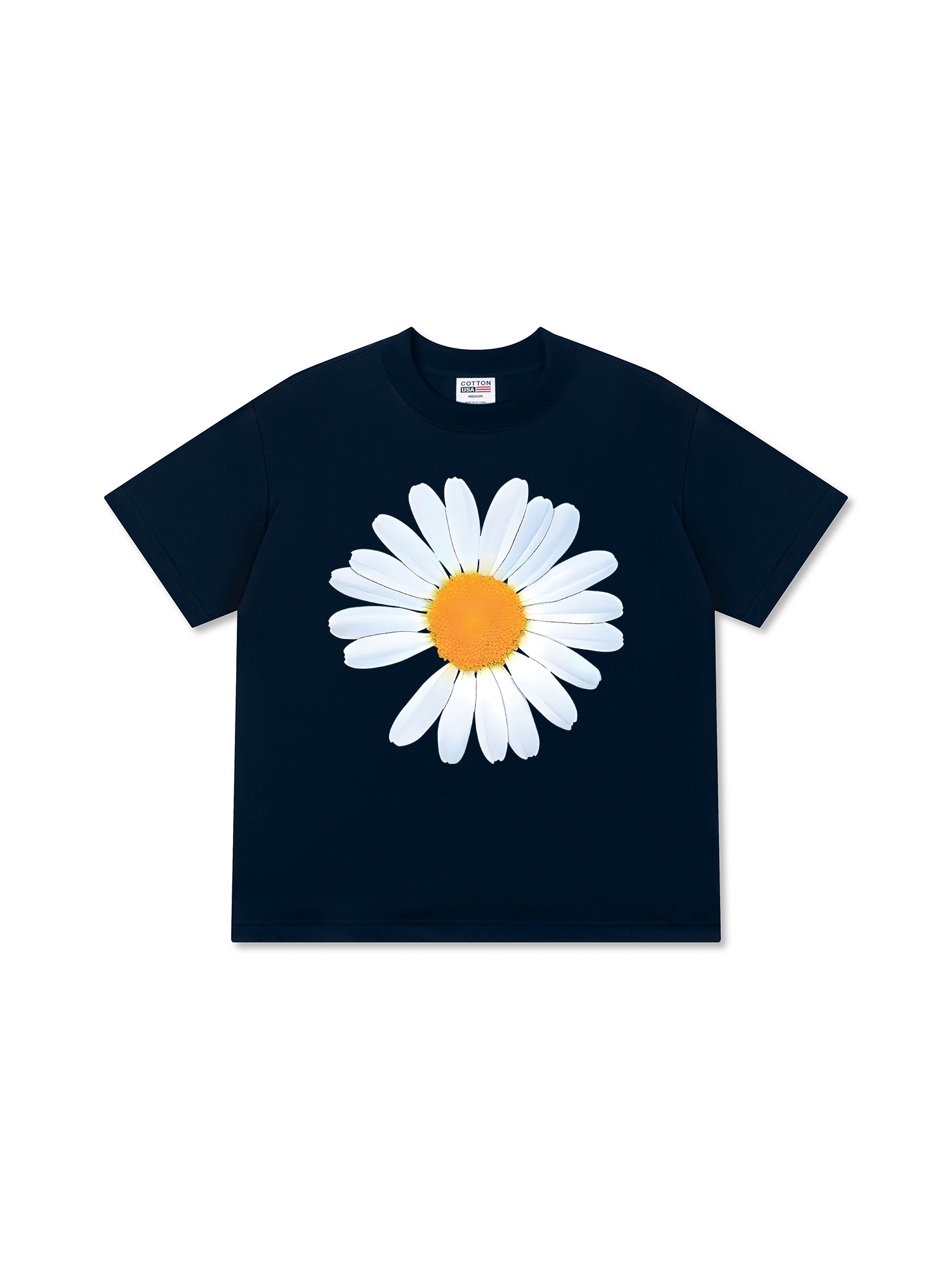 Áo Thun Relaxed Fit Floral Design For VIP Daisy Flower