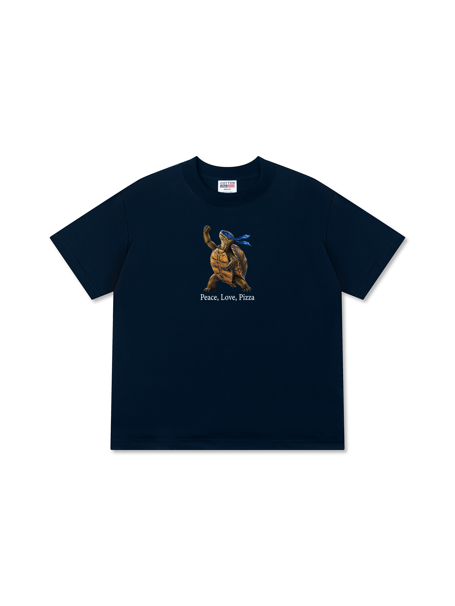 Áo Thun Relaxed Fit Blue Turtle