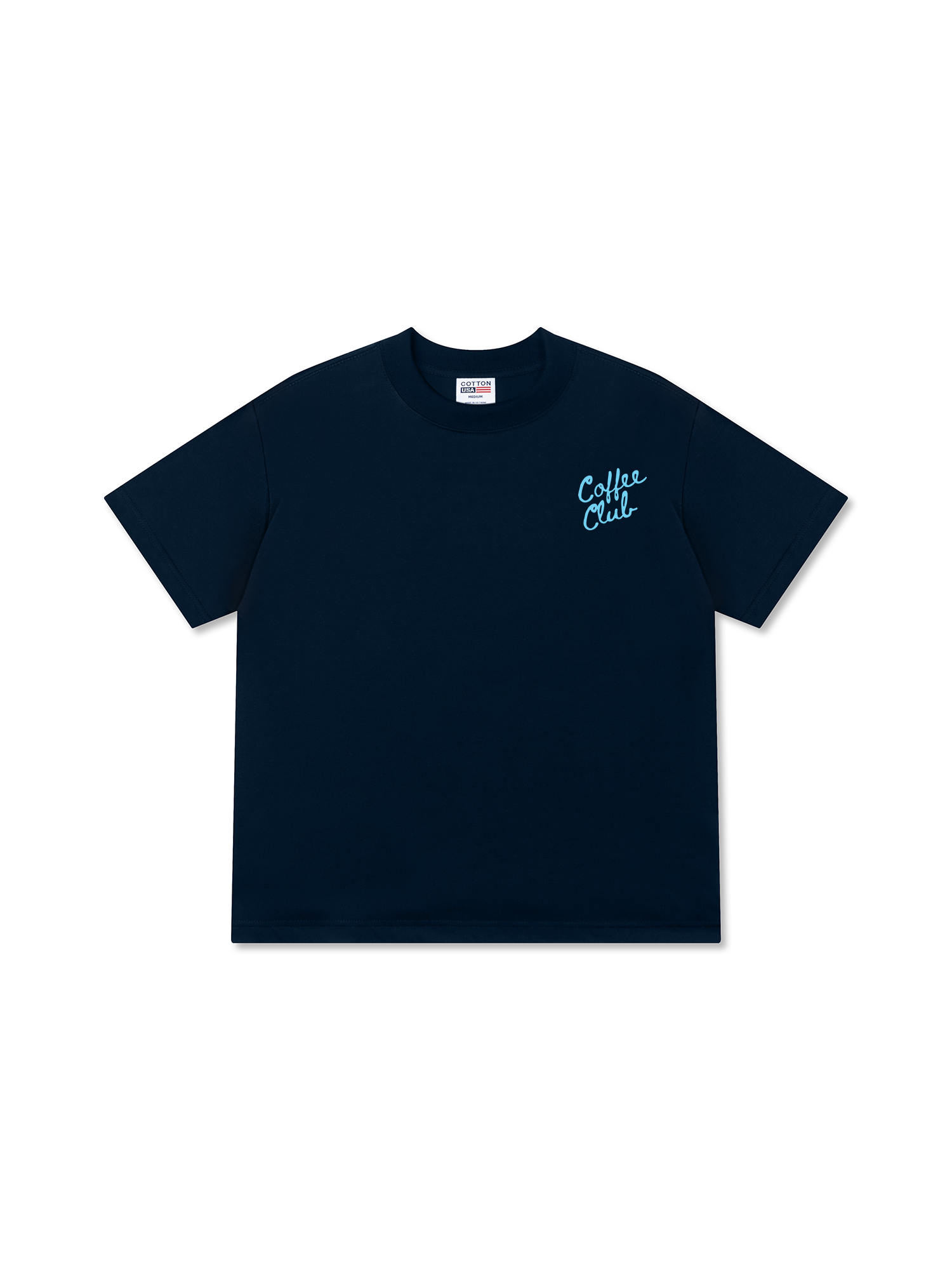 Áo Thun Relaxed Fit Coffee Club Blue