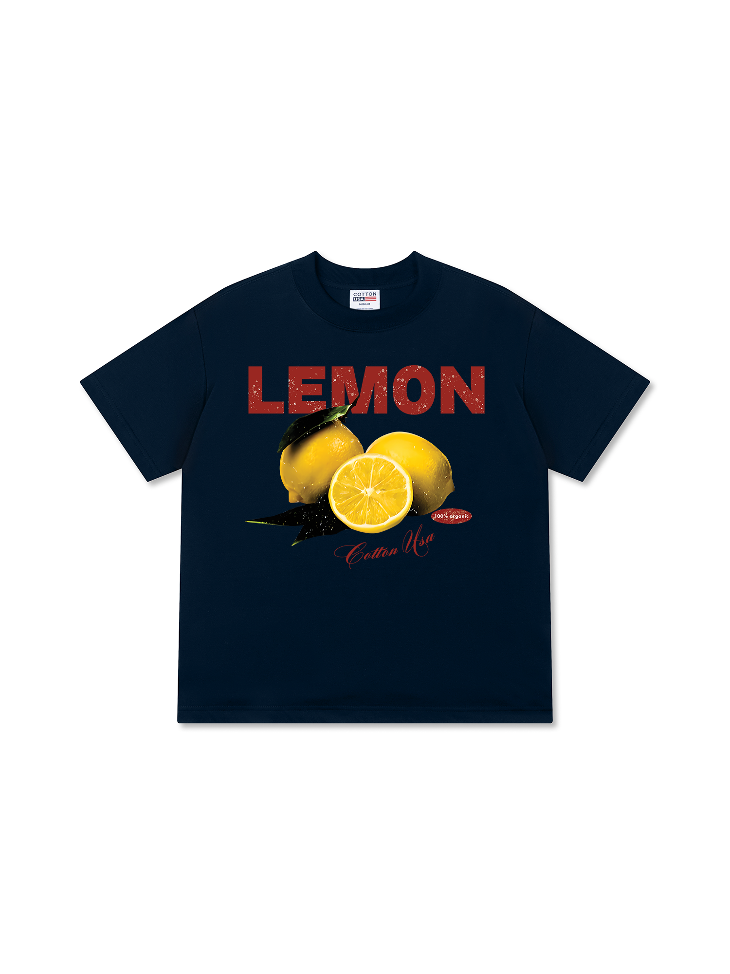 Áo Thun Relaxed Fit Tropical Lemon Orrganic