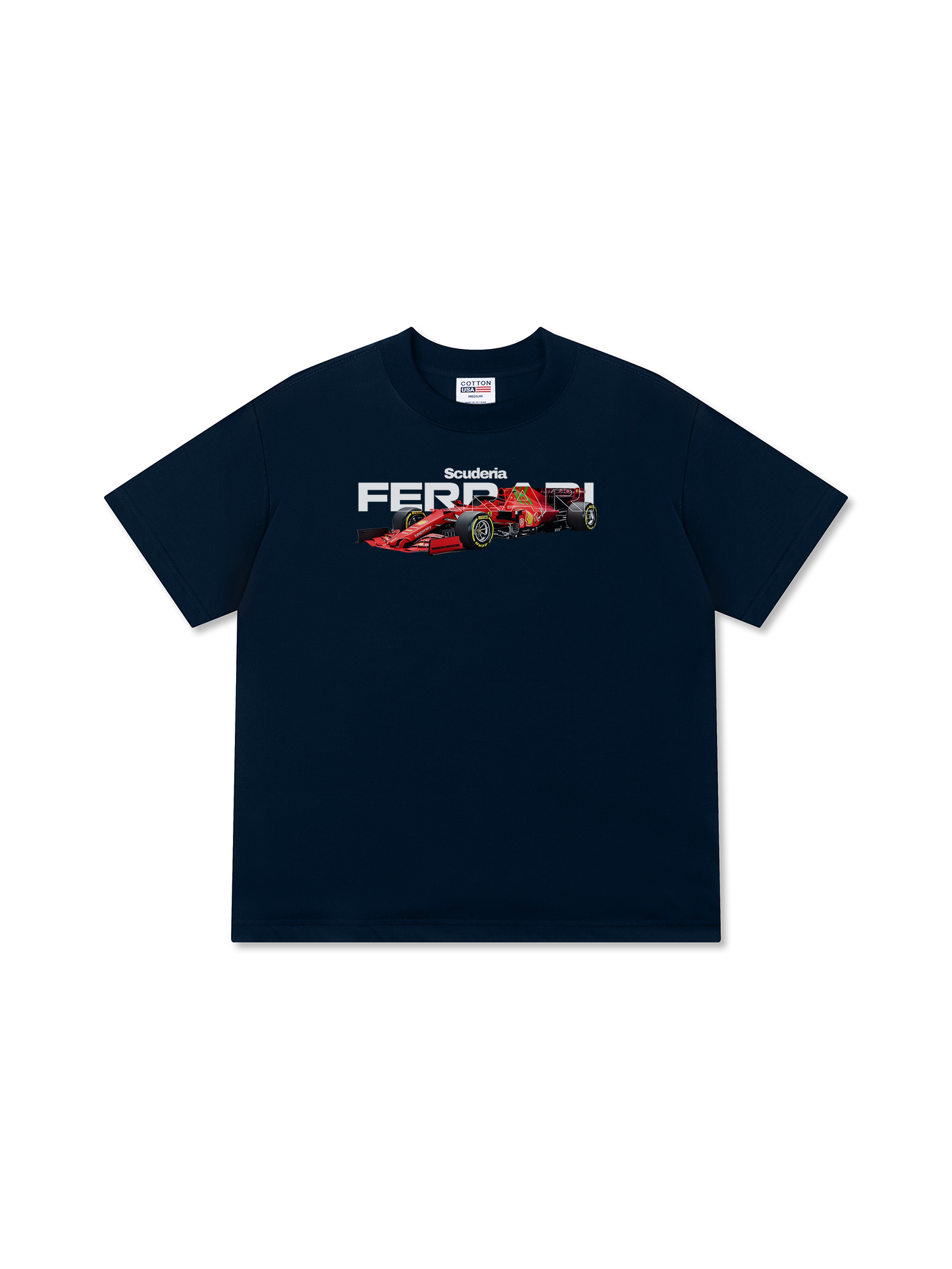 Áo Thun Relaxed Fit Ferrari The Pracing Horse