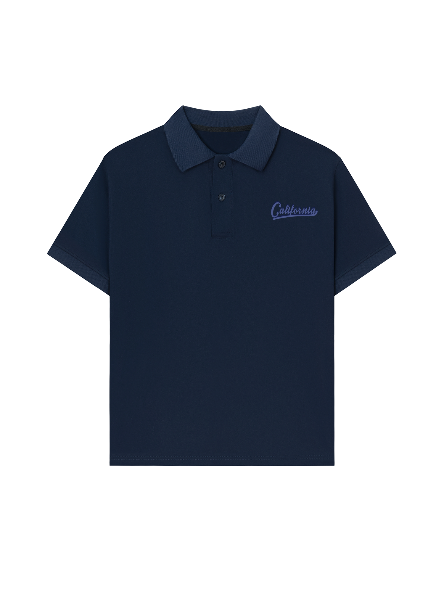 Áo Polo Relaxed Fit USA Califorinia Blue
