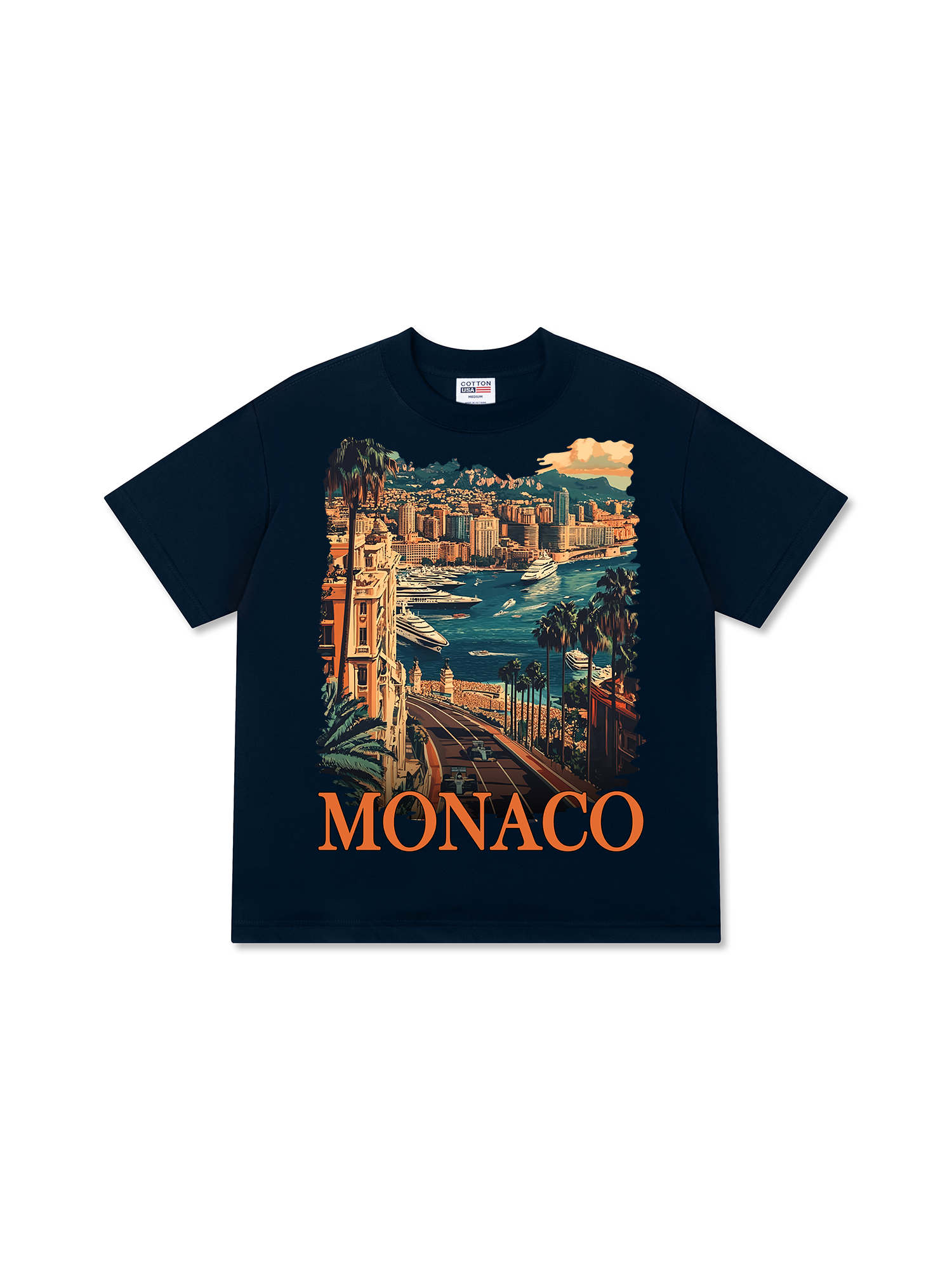 Áo Thun Relaxed Fit City Monaco