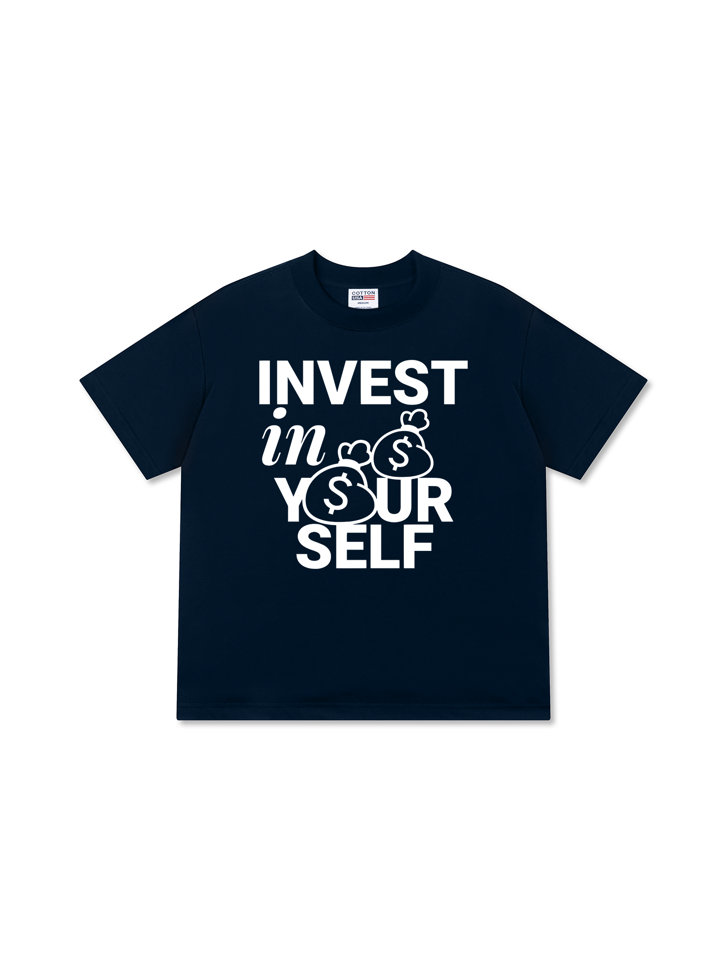 Áo Thun Relaxed Fit Money Invest In Yourself