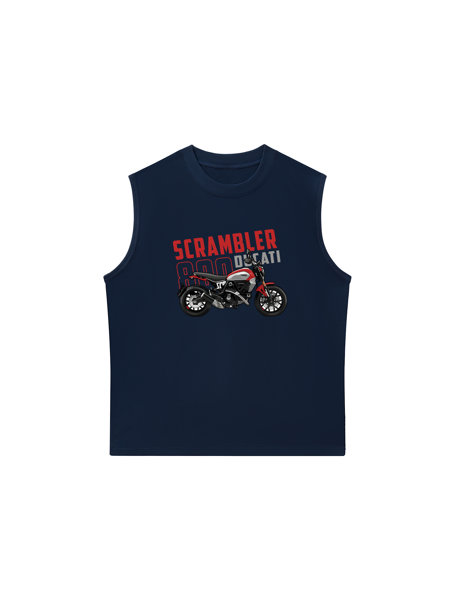 Áo Ba Lỗ Relaxed Fit Scrambler 800 Ducati