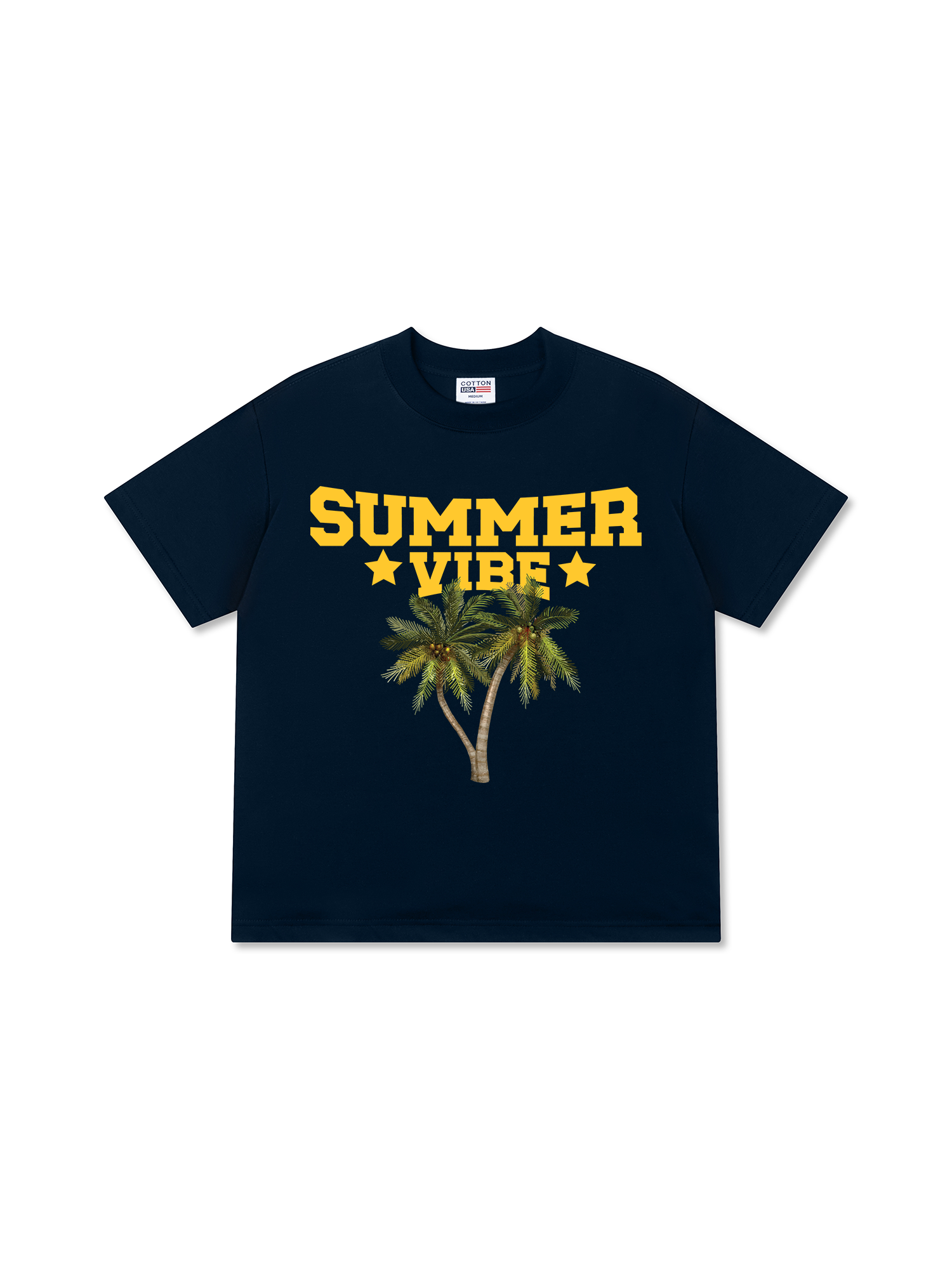 Áo Thun Relaxed Fit Tropical Summer Vibe Coconut