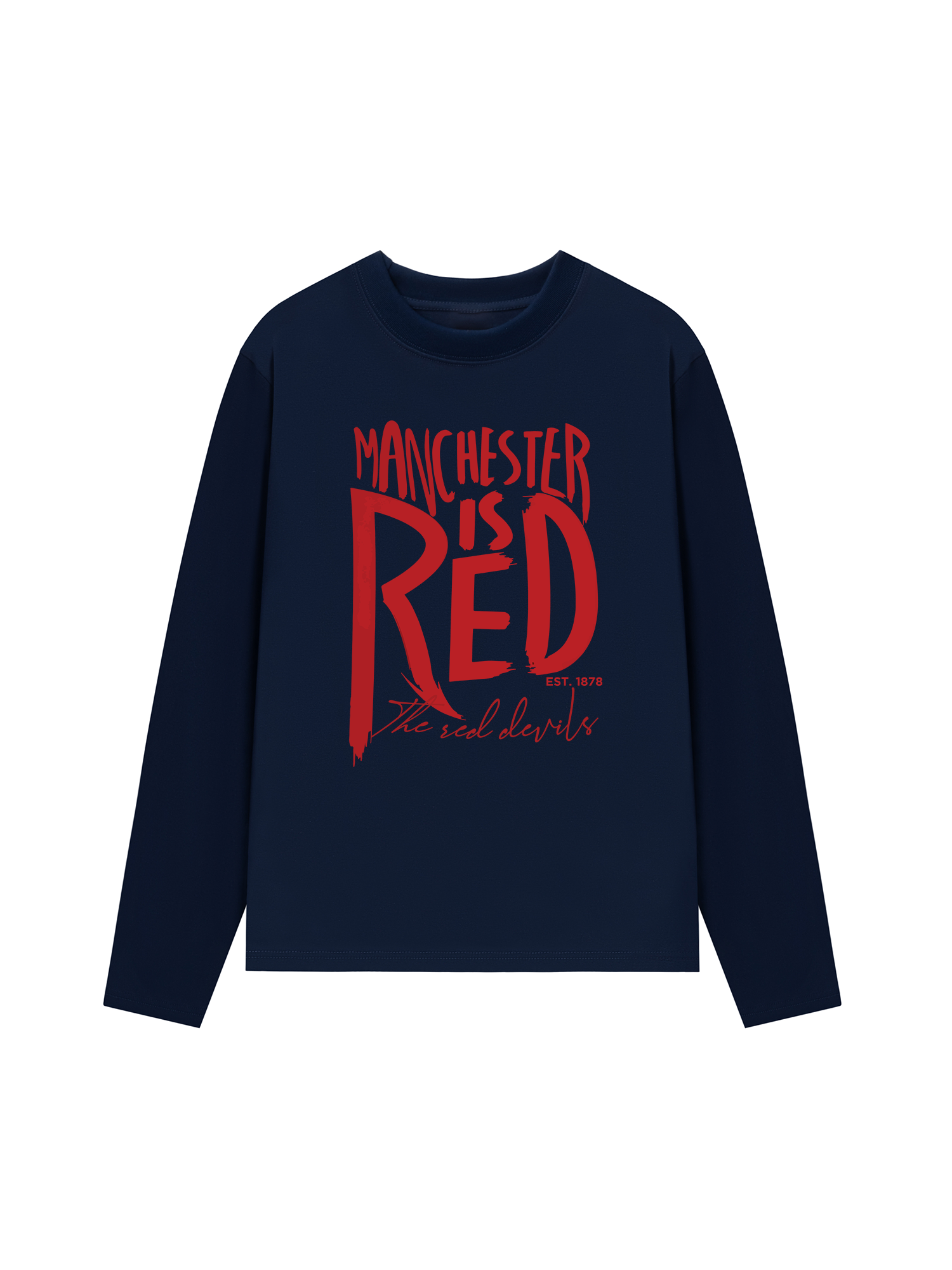 Áo Thun Dài Tay Manchester is Red