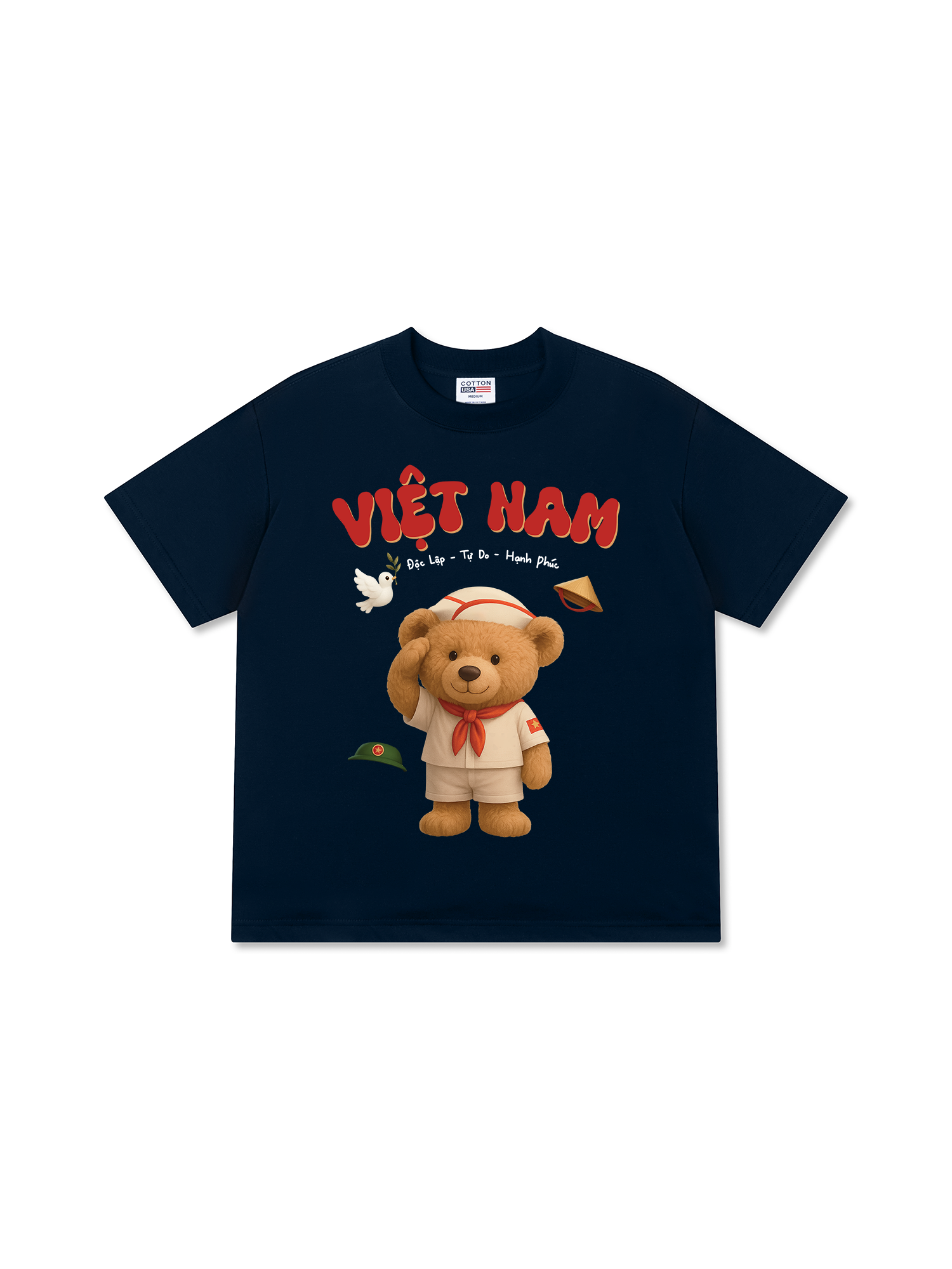 Áo Thun Relaxed Fit Việt Nam Teddy