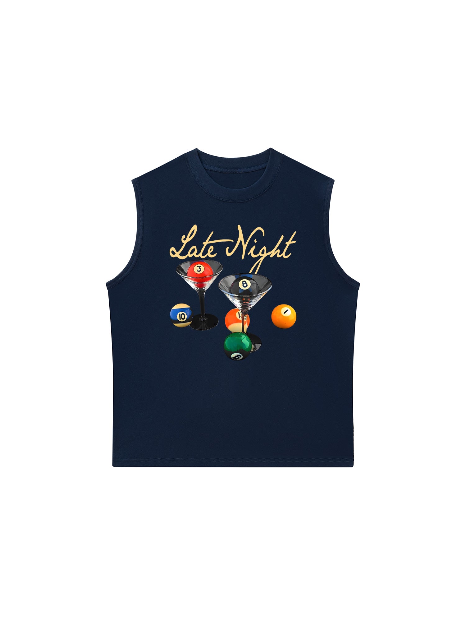 Áo Ba Lỗ Relaxed Fit Late Night