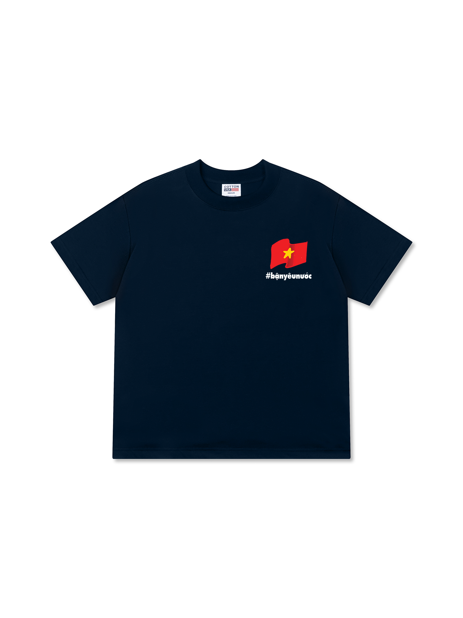 Áo Thun Relaxed Fit Việt Nam Bận Yêu Nước