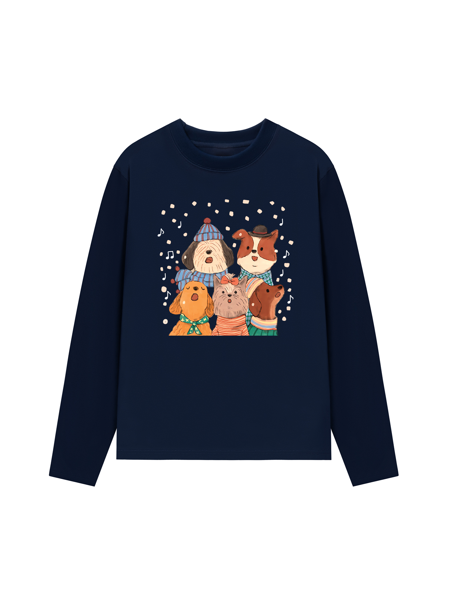 Áo Thun Dài Tay Cozy Day With Best Friend